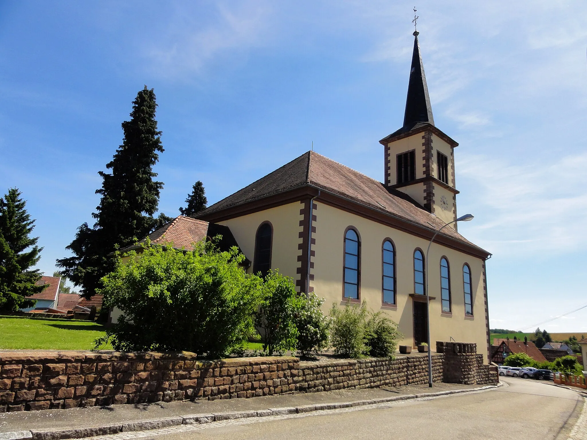 Photo showing: This building is indexed in the base Mérimée, a database of architectural heritage maintained by the French Ministry of Culture, under the reference IA67005197 .