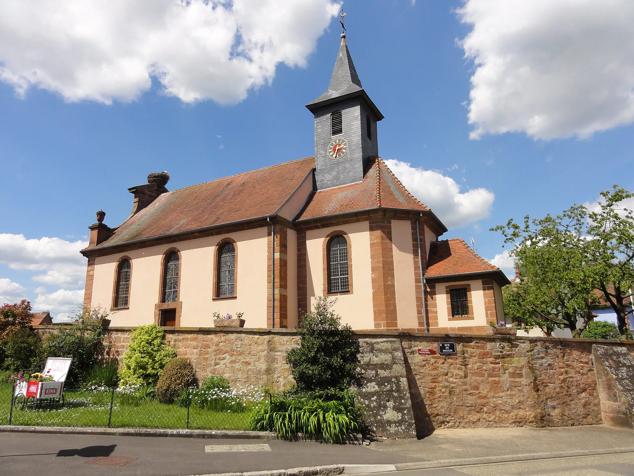 Photo showing: This building is indexed in the base Mérimée, a database of architectural heritage maintained by the French Ministry of Culture, under the reference IA67009859 .