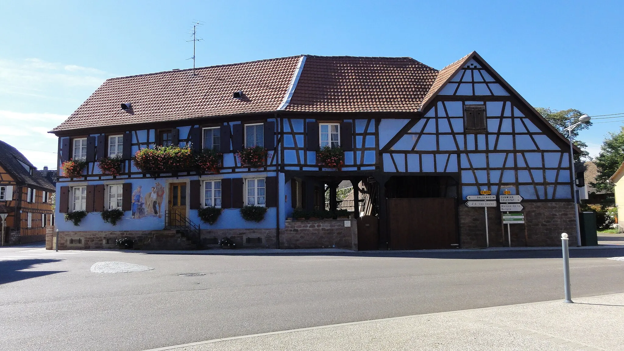 Photo showing: This building is indexed in the base Mérimée, a database of architectural heritage maintained by the French Ministry of Culture, under the reference IA67011935 .