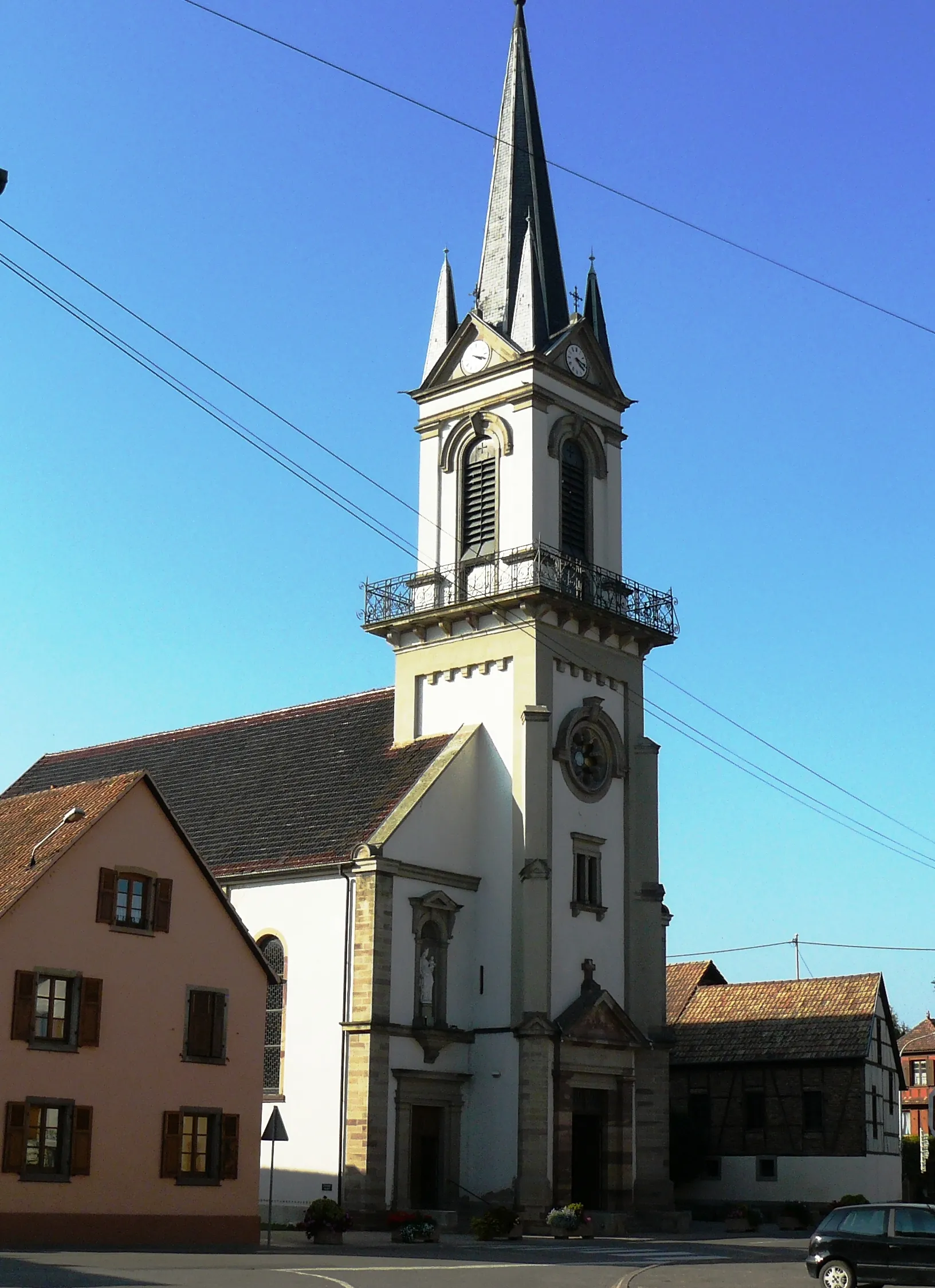Photo showing: Eglise catholique Saint-Oswald