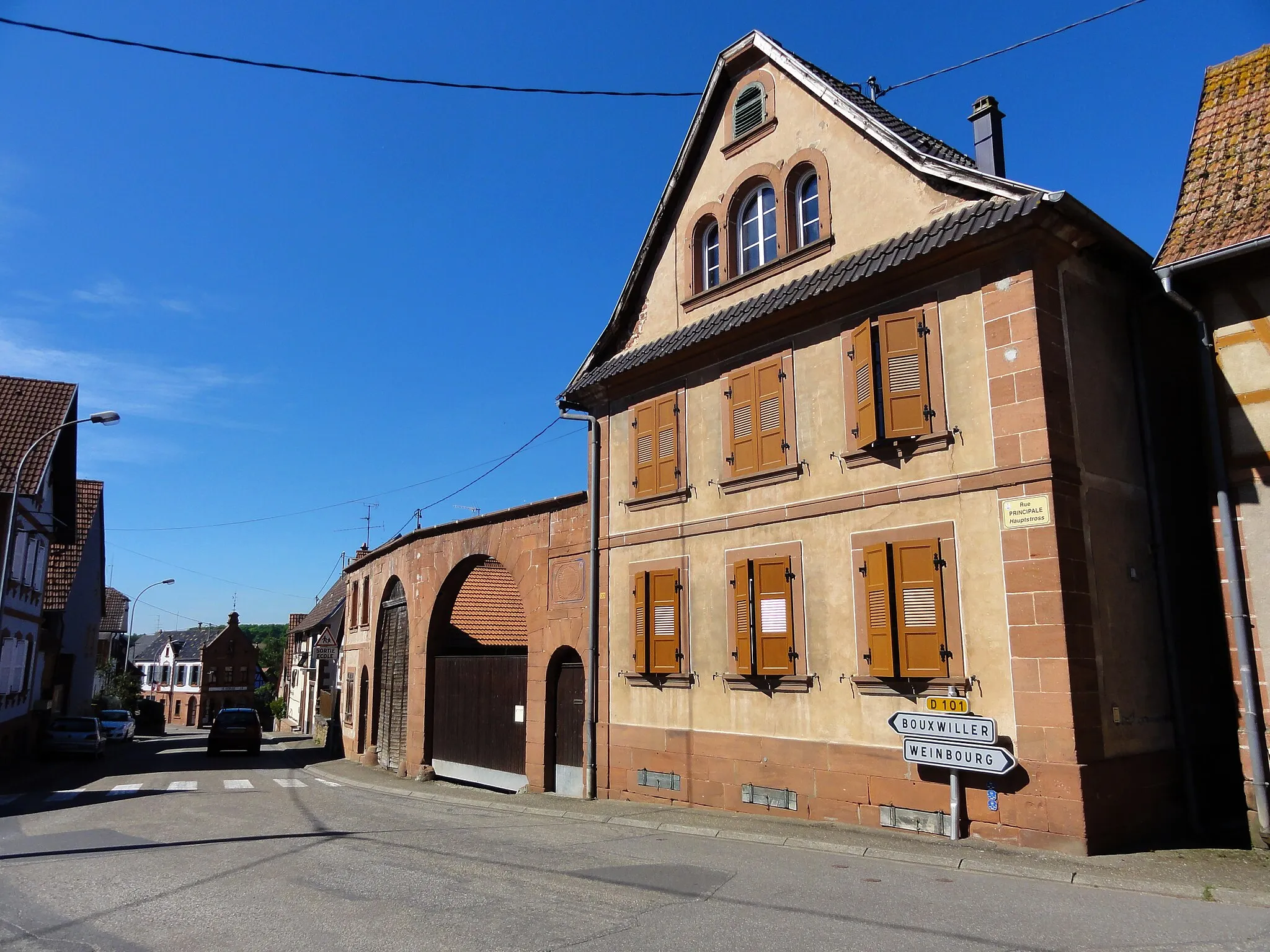 Photo showing: This building is indexed in the base Mérimée, a database of architectural heritage maintained by the French Ministry of Culture, under the reference IA67010119 .