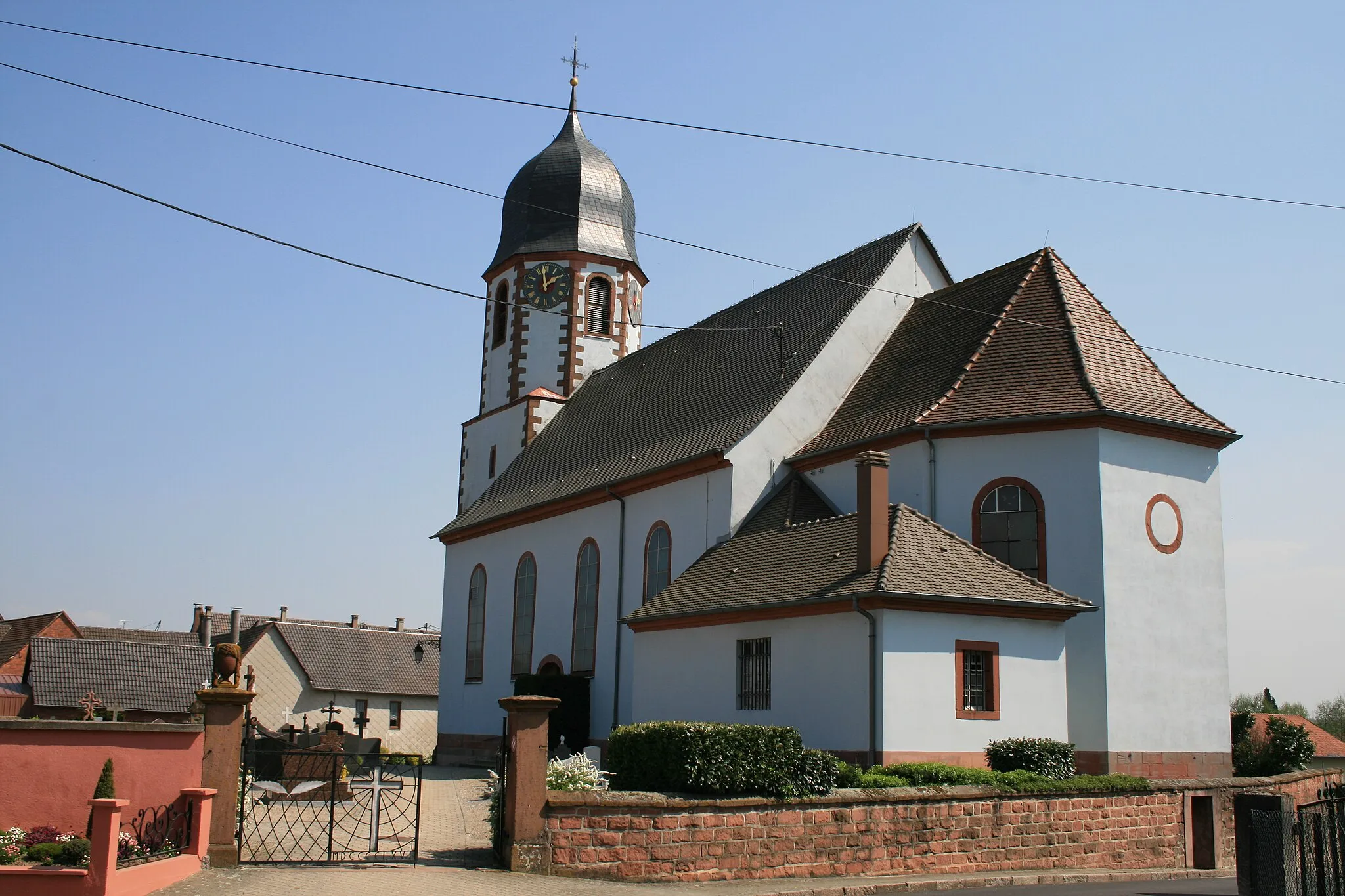 Photo showing: Eglise de Niederlauterbach, Alsace