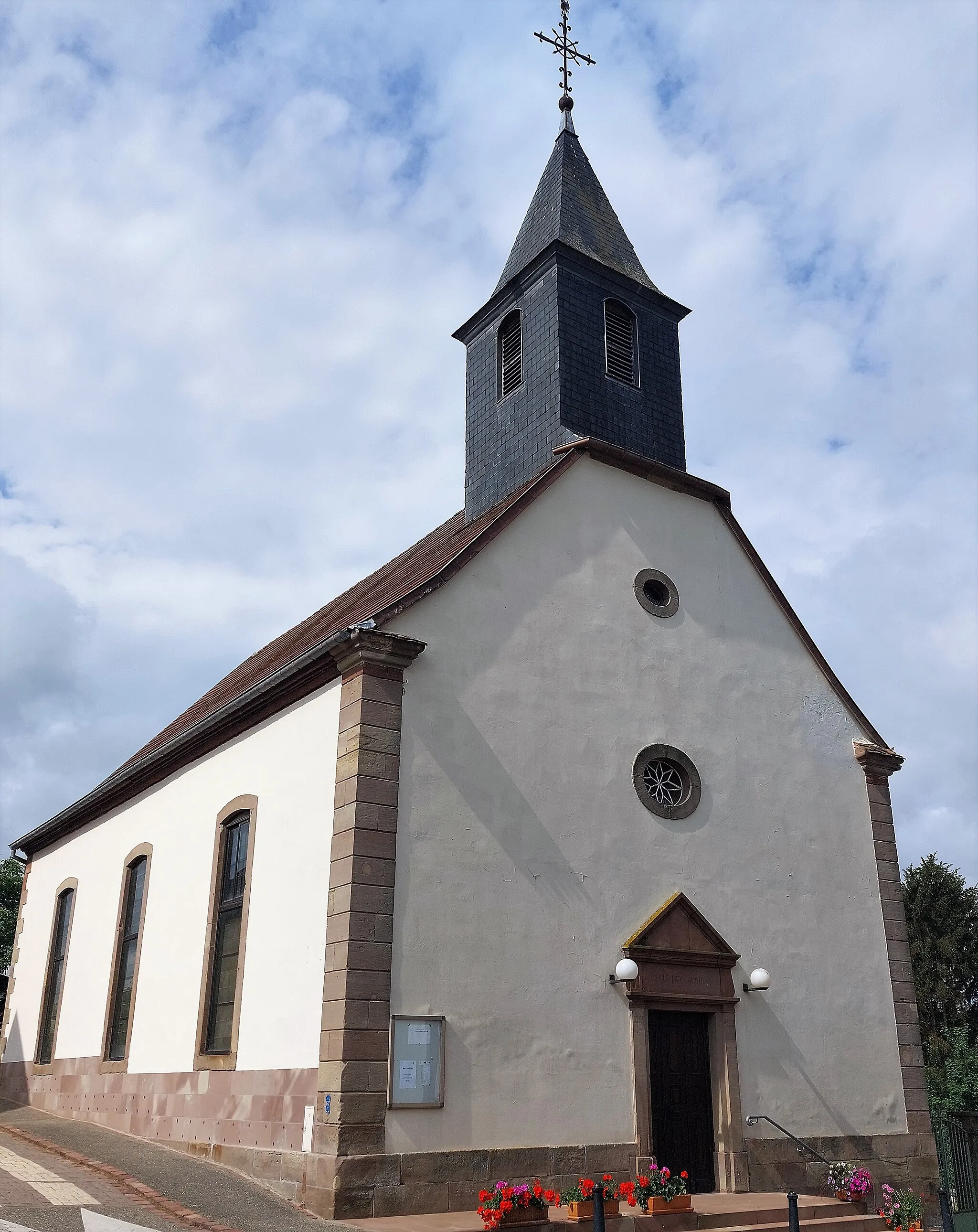 Photo showing: Eglise protestante de Ratzwiller