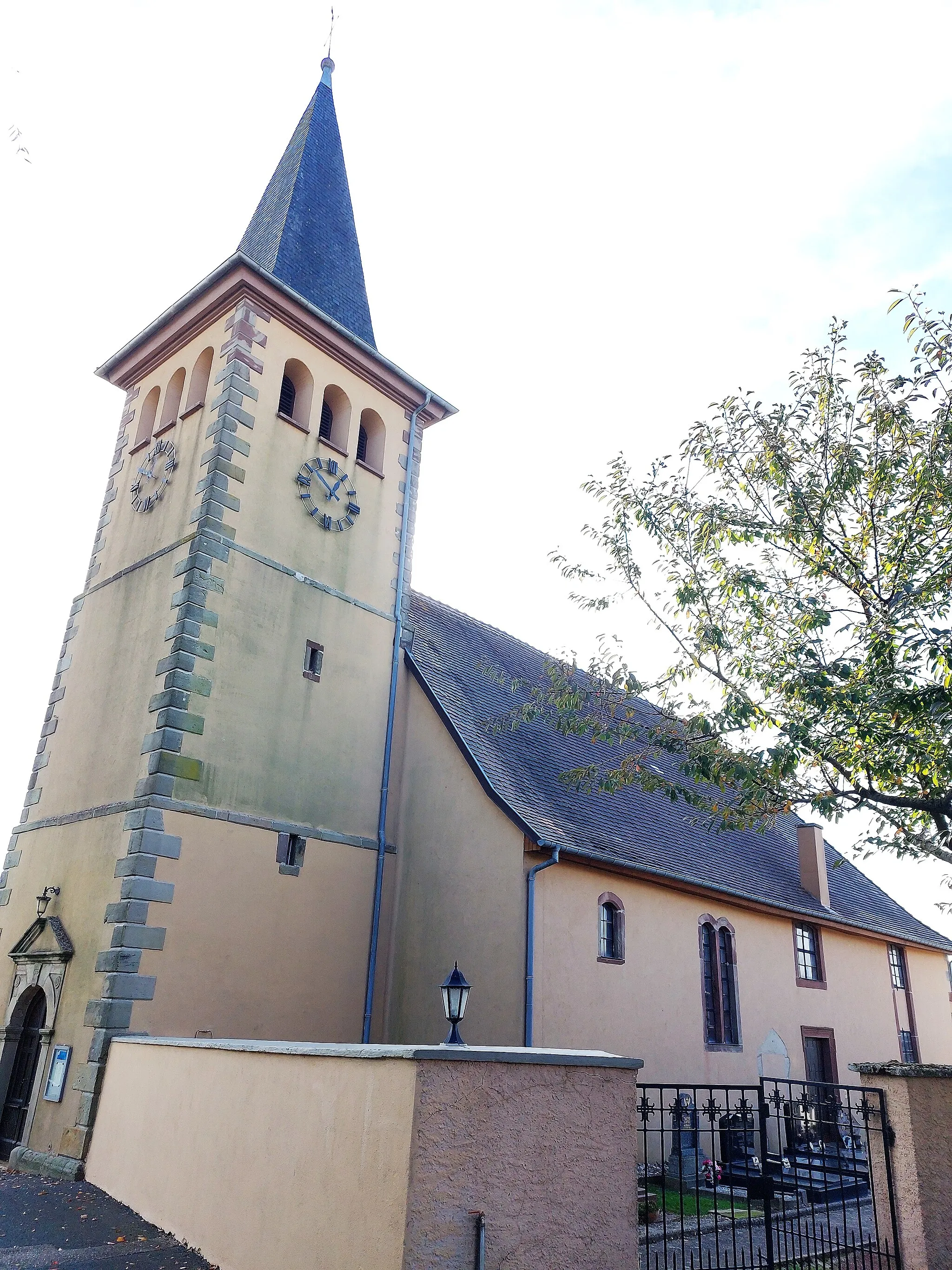 Photo showing: Église protestante de Rauwiller