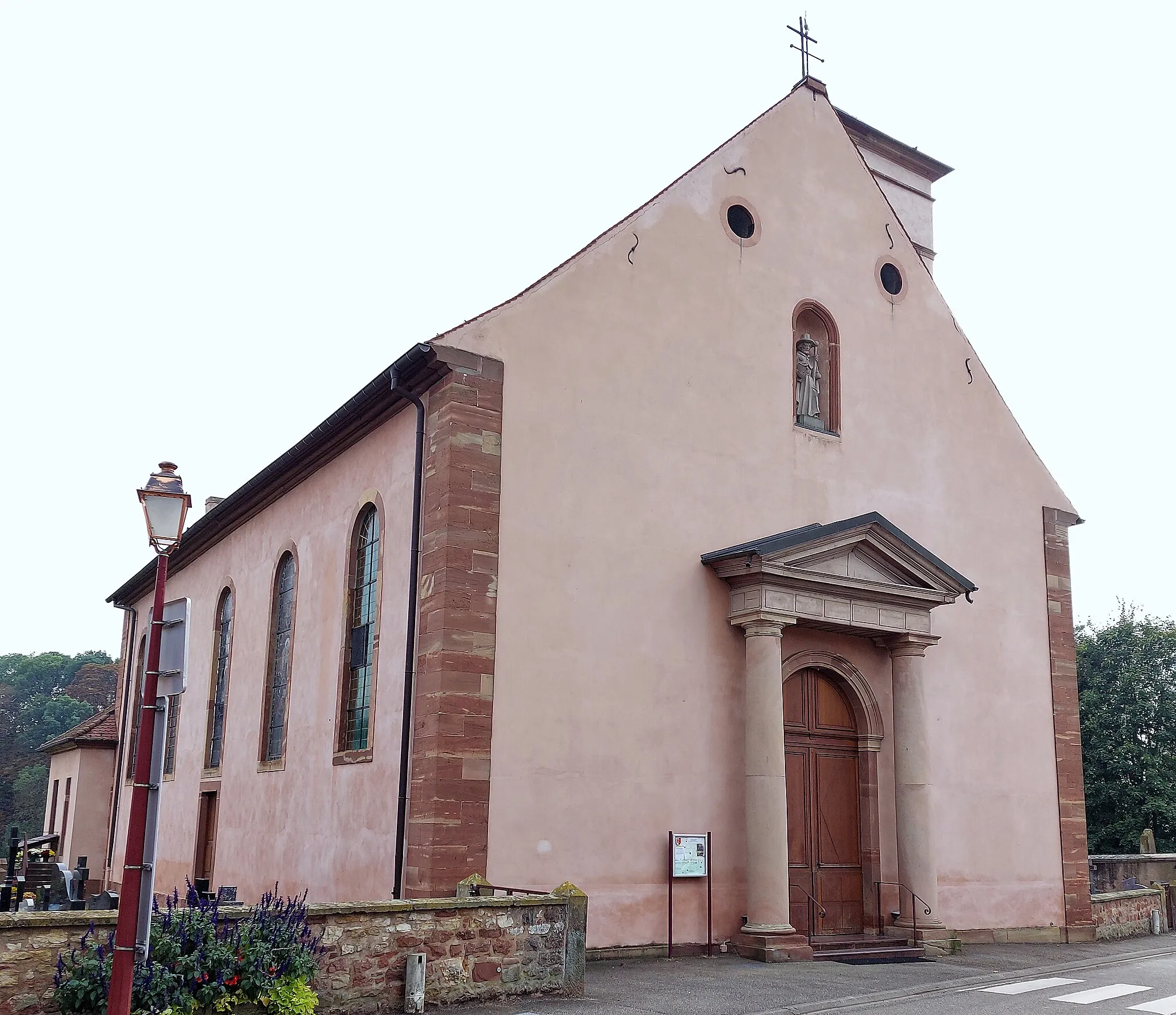 Photo showing: Église Saint-Jacques-le-Majeur d'Osthoffen