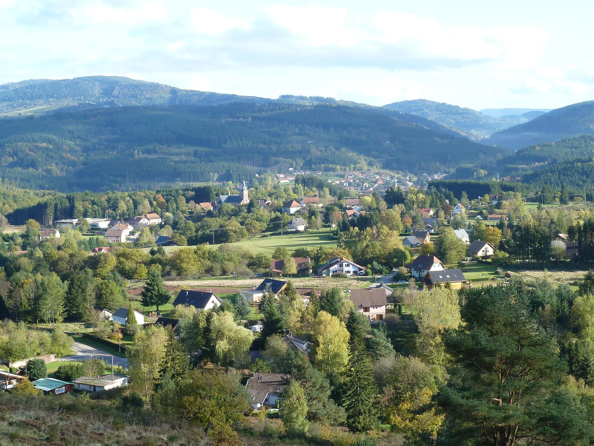 Photo showing: Vue à Plaine