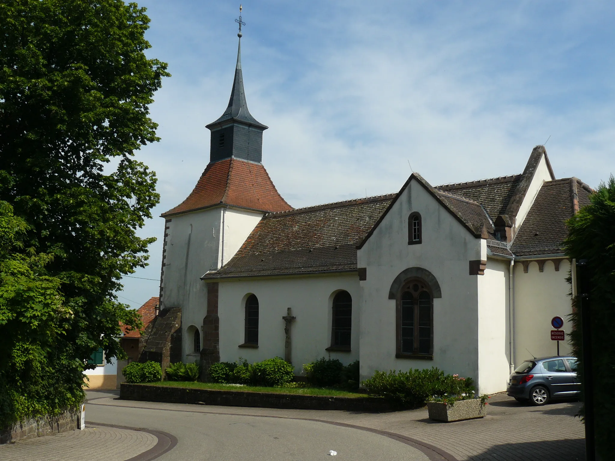 Photo showing: Église Saint-Nabor