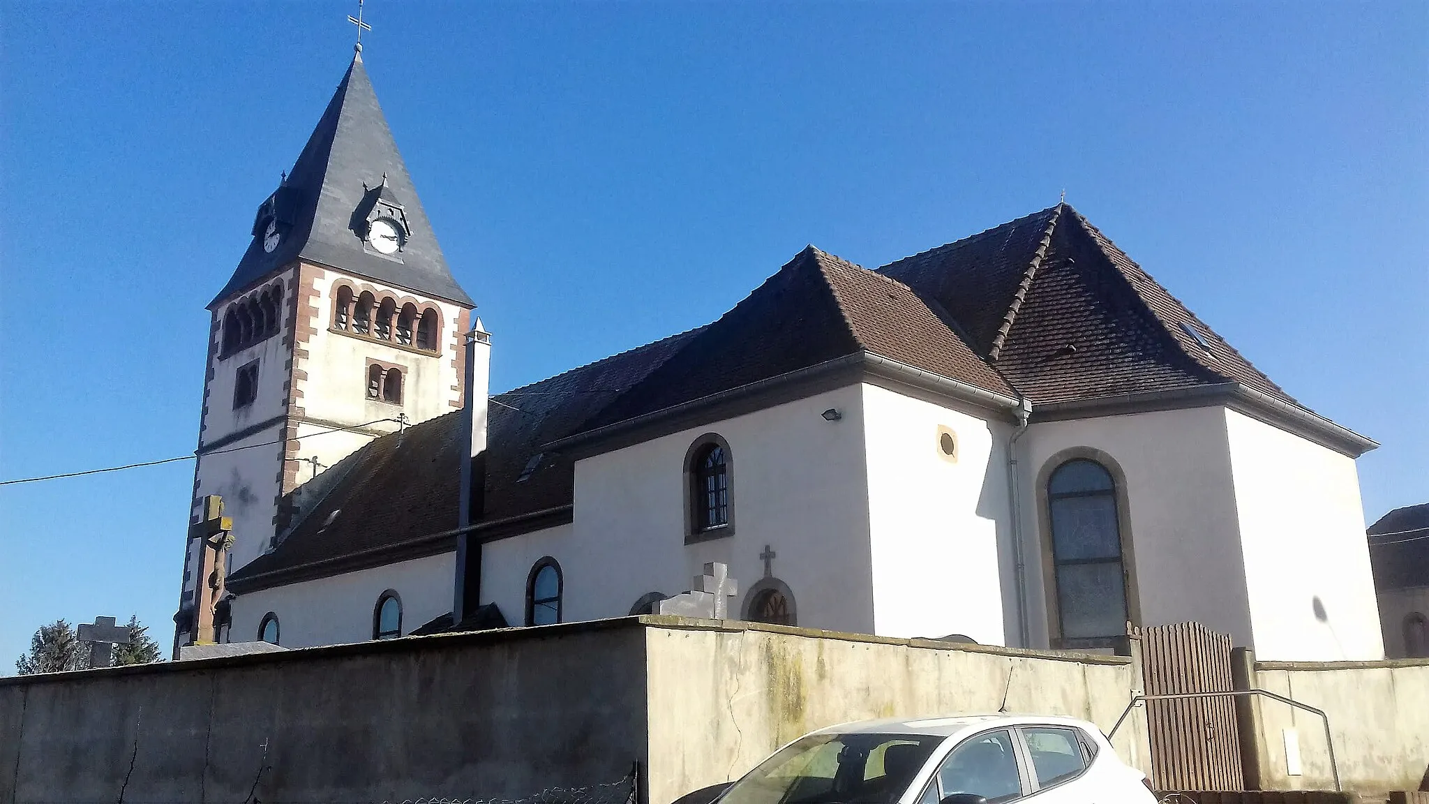 Photo showing: Église Saint-Sébastien de Schaffhouse-sur-Zorn