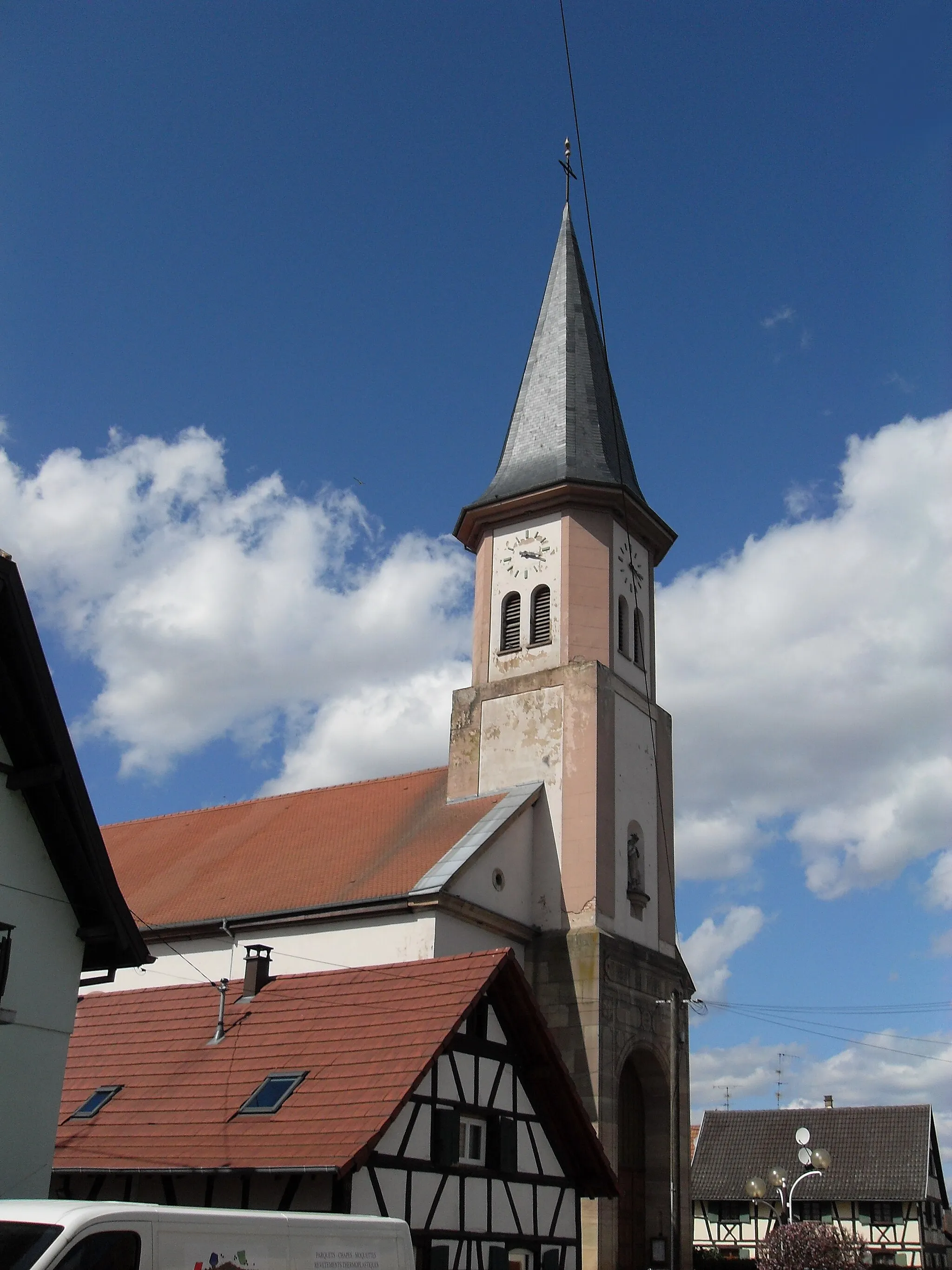 Photo showing: L'église Saint-Wendelin à Rossfeld
