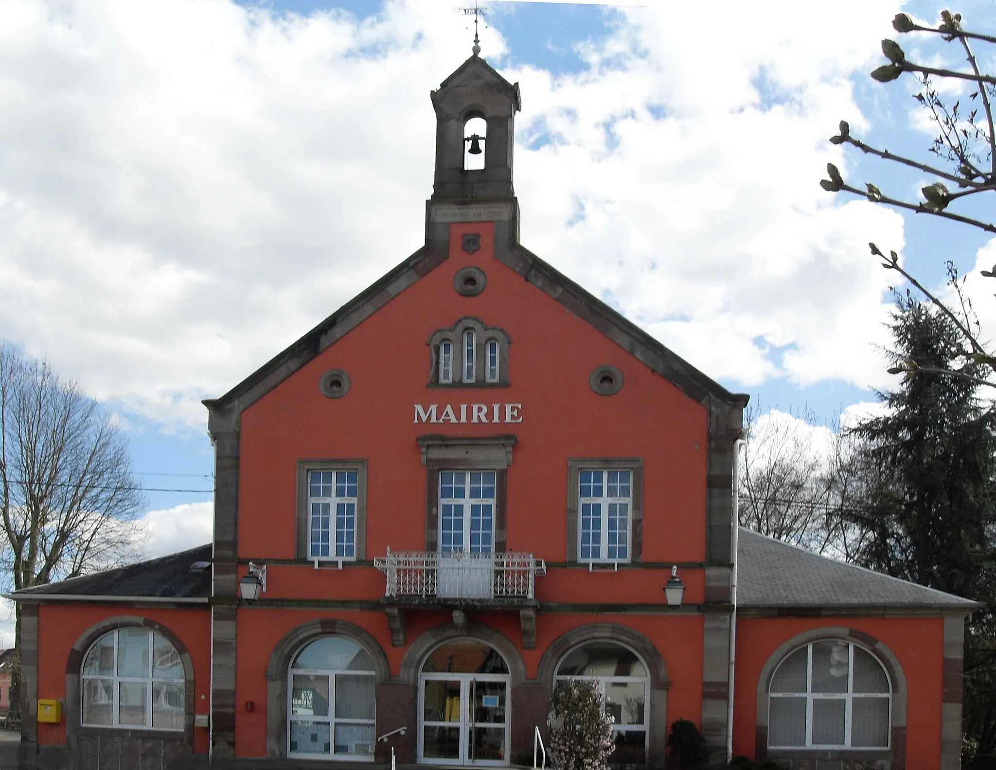 Photo showing: La mairie de Rossfeld