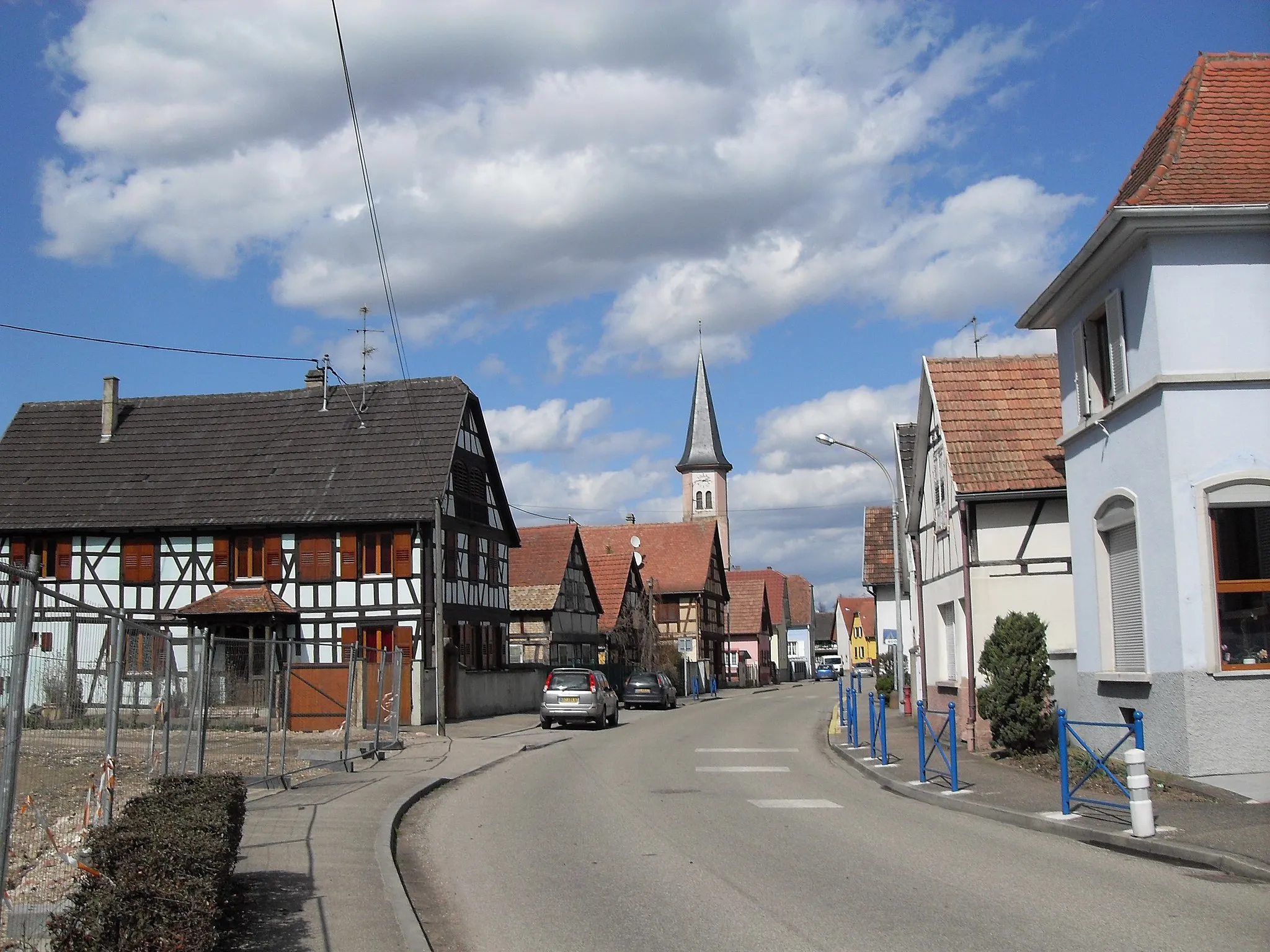 Photo showing: Rue Principale à Rossfeld