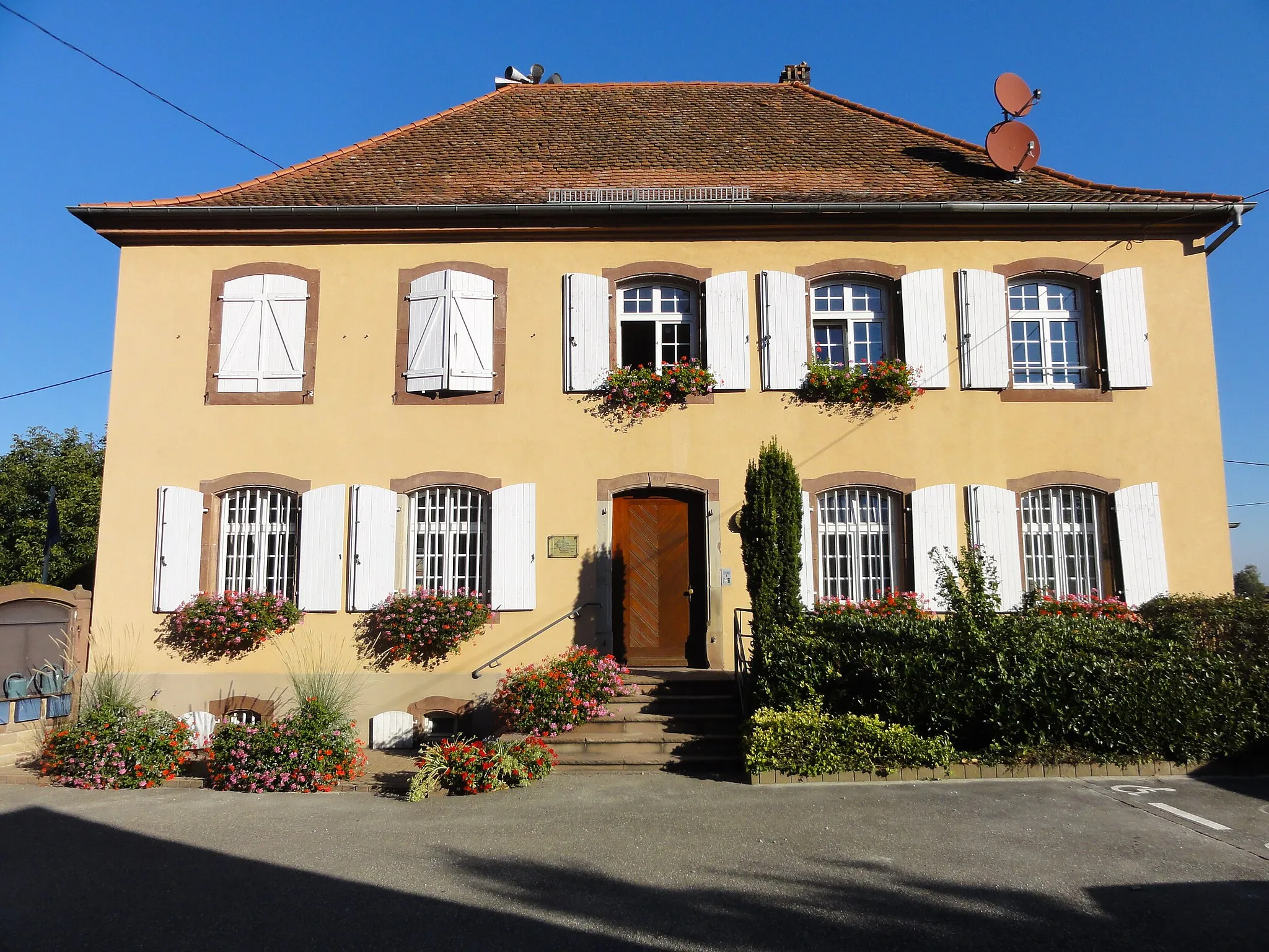 Photo showing: This building is indexed in the base Mérimée, a database of architectural heritage maintained by the French Ministry of Culture, under the reference IA67009191 .