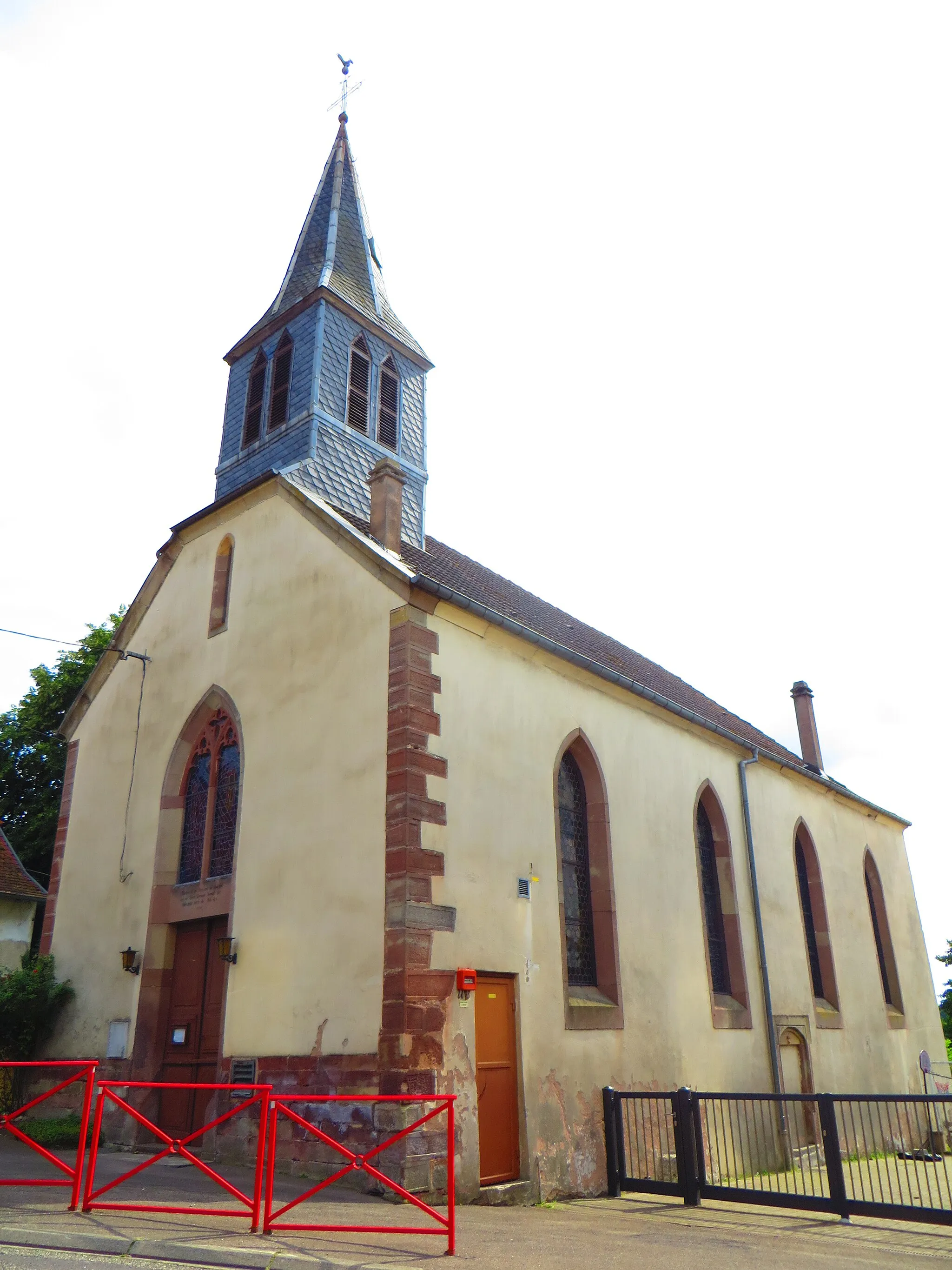 Photo showing: Siewiller 67 Église Luthérienne
