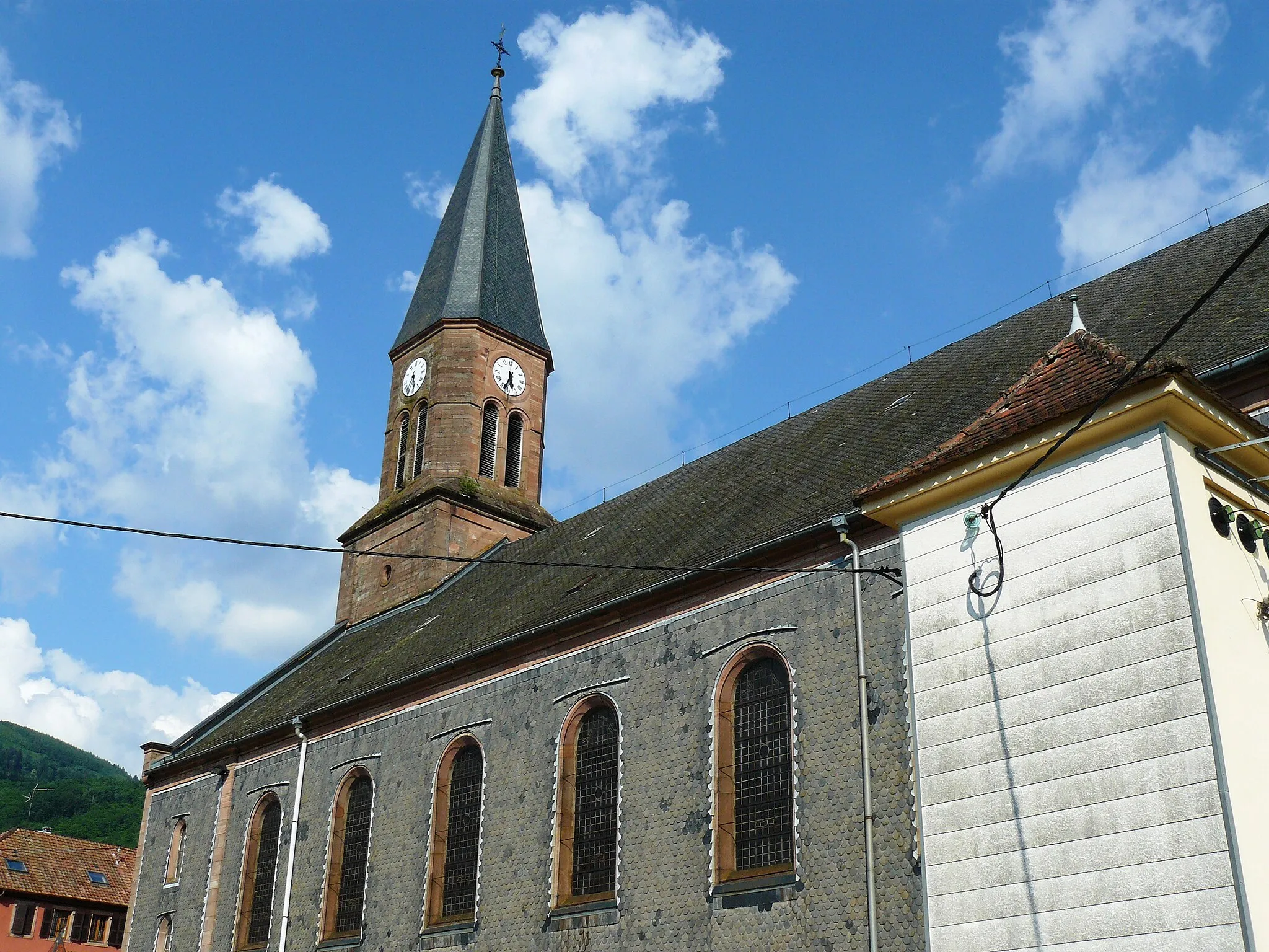 Photo showing: L’Église Sainte Madeleine de Steige
