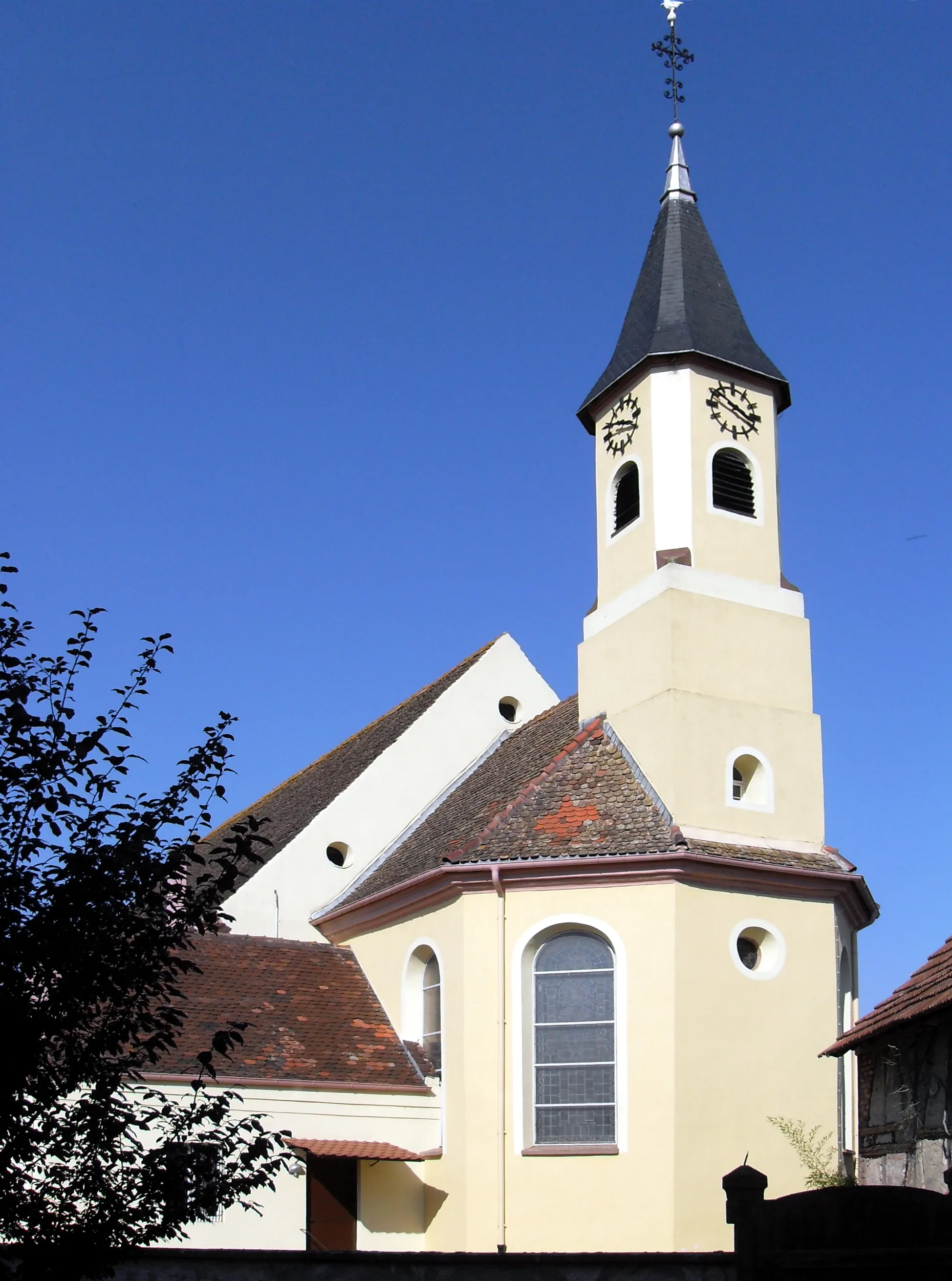 Photo showing: L'église Saint-Oswald à Schœnau