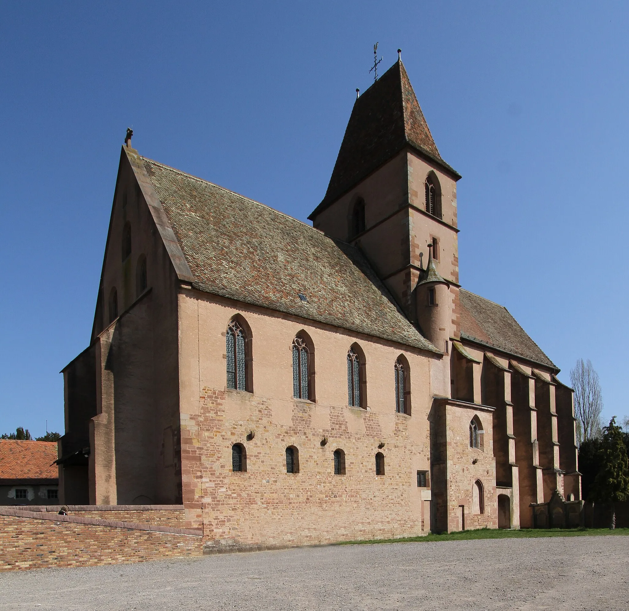 Photo showing: Church of Saint Walburg in Walbourg