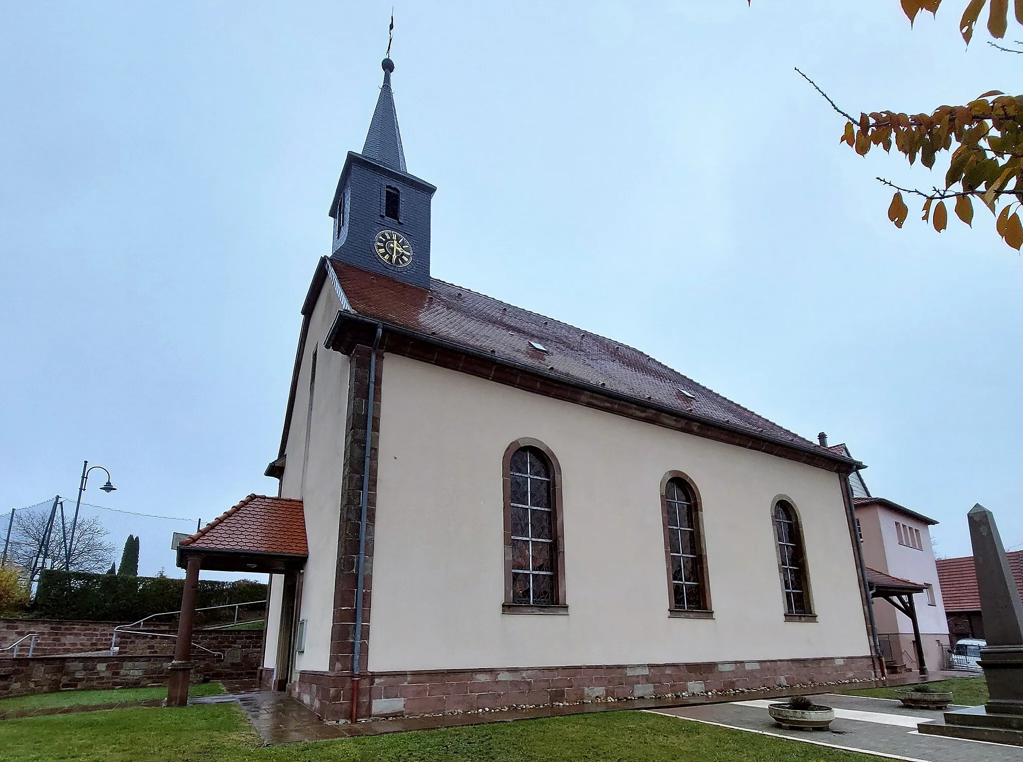 Photo showing: Eglise Saint-Sébastien de Volksberg