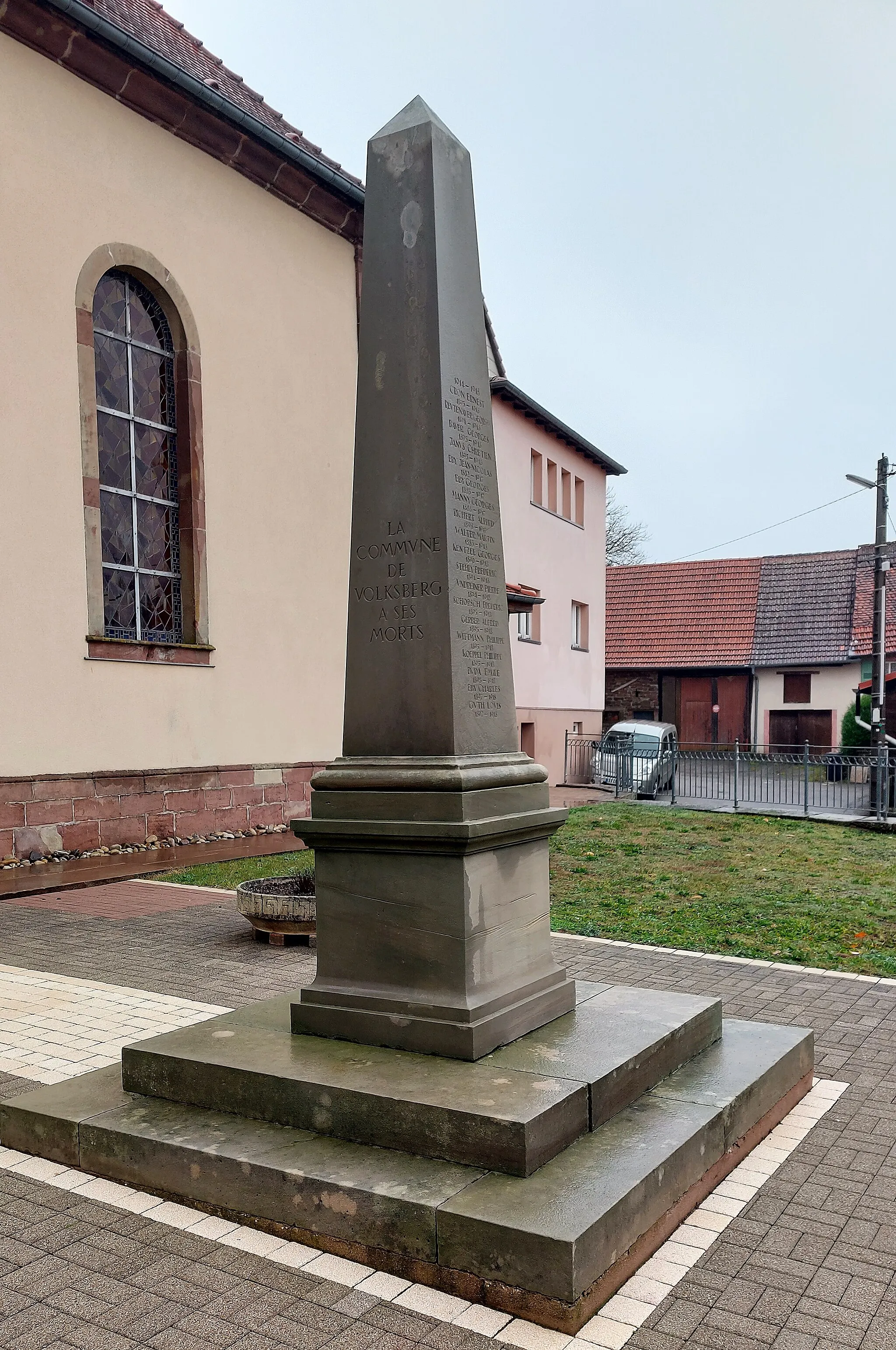 Photo showing: Monument aux morts 14-18 et 39-45 de Volksberg