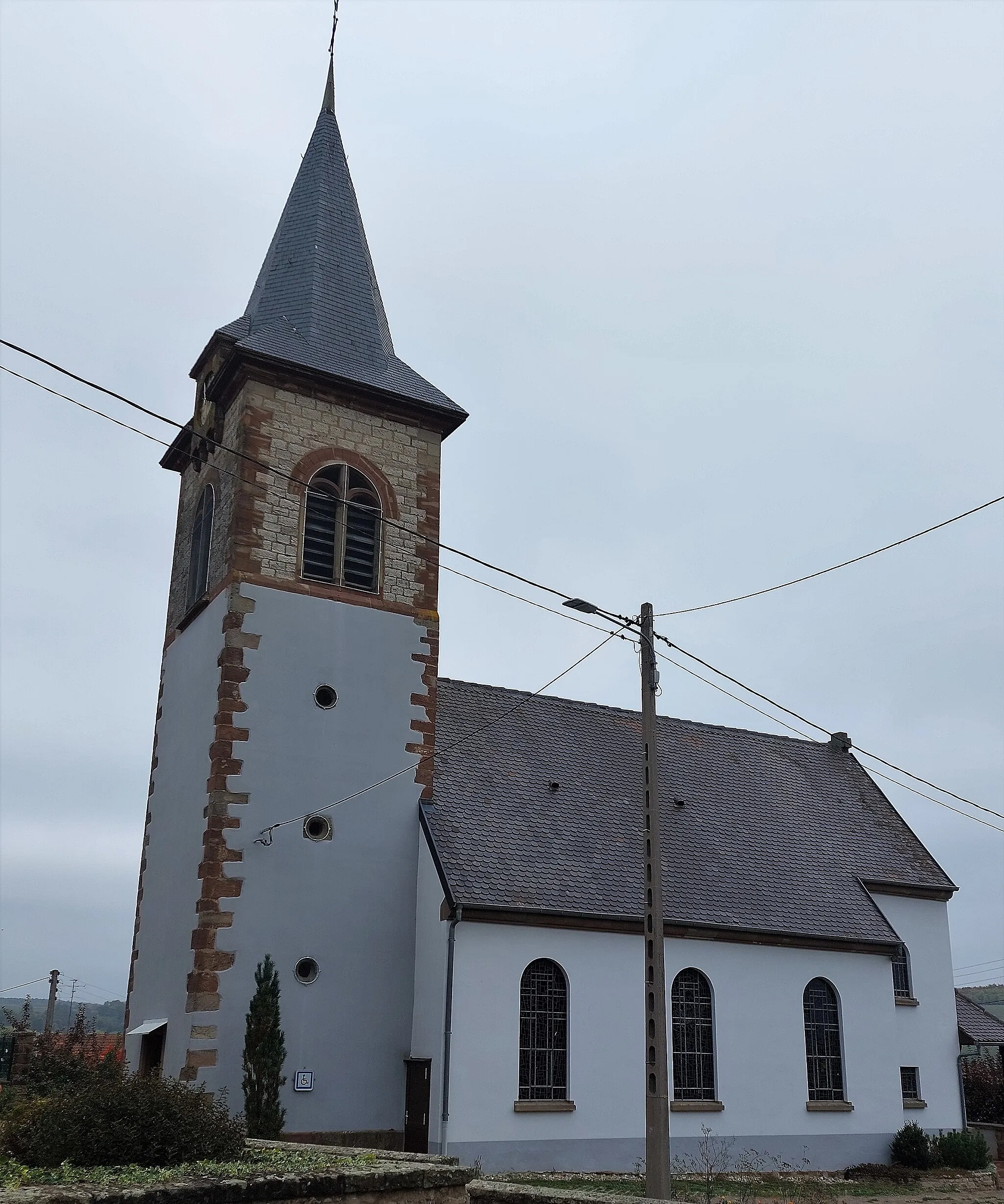Photo showing: Église protestante de Vœllerdingen