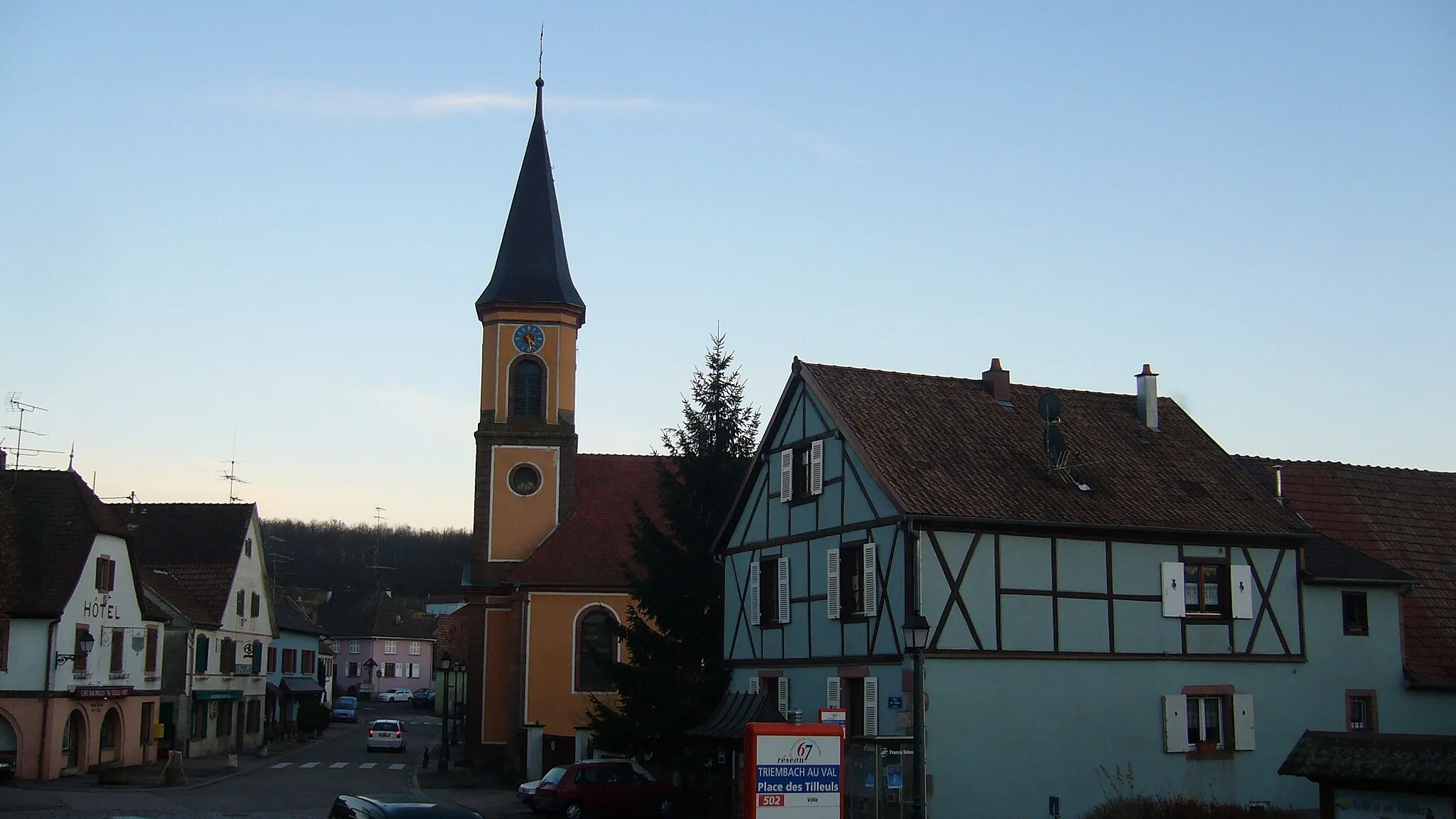 Photo showing: Eglise Saint Christophe de Triembach-au-Val