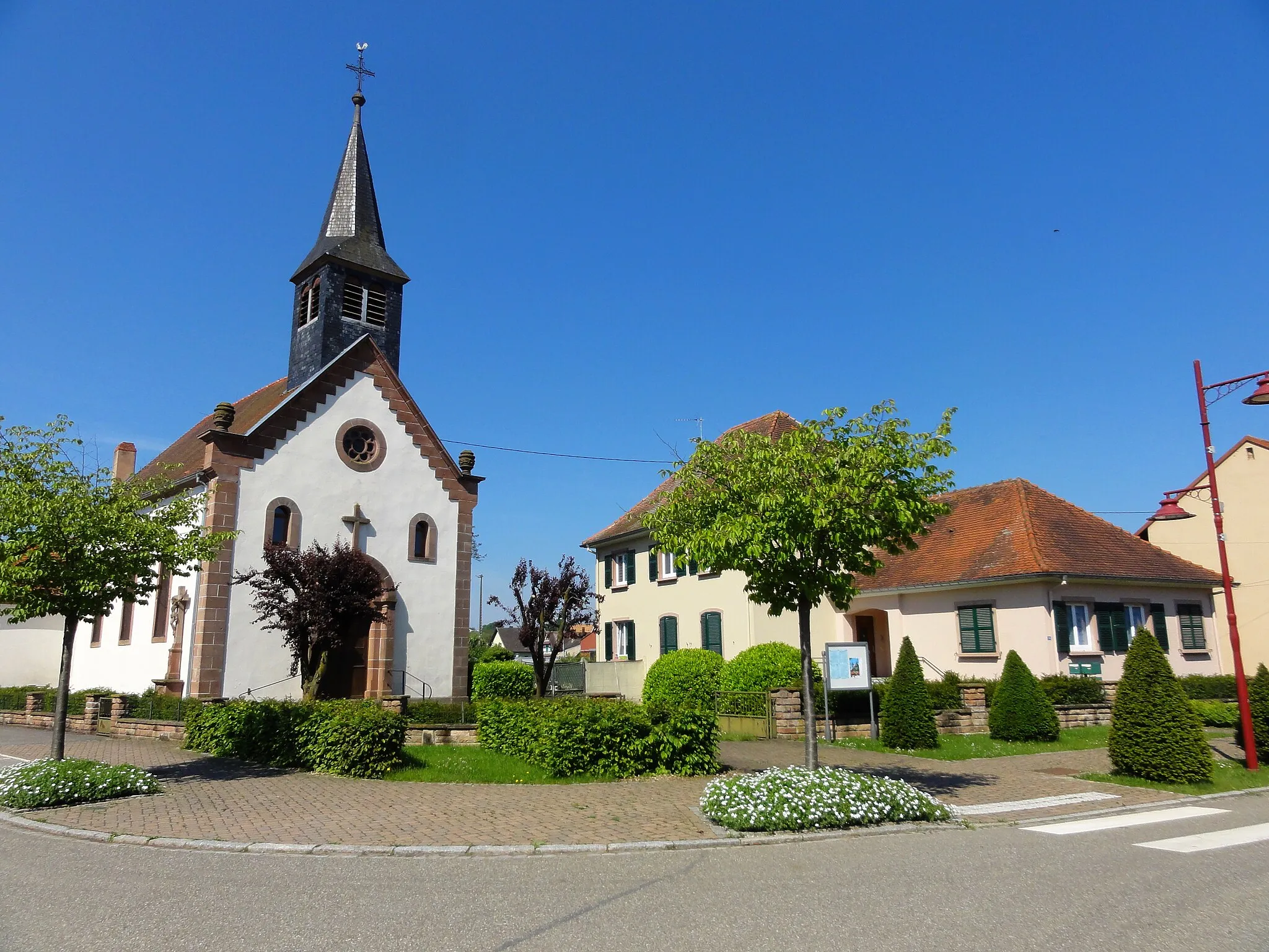 Photo showing: This building is indexed in the base Mérimée, a database of architectural heritage maintained by the French Ministry of Culture, under the reference IA67005392 .