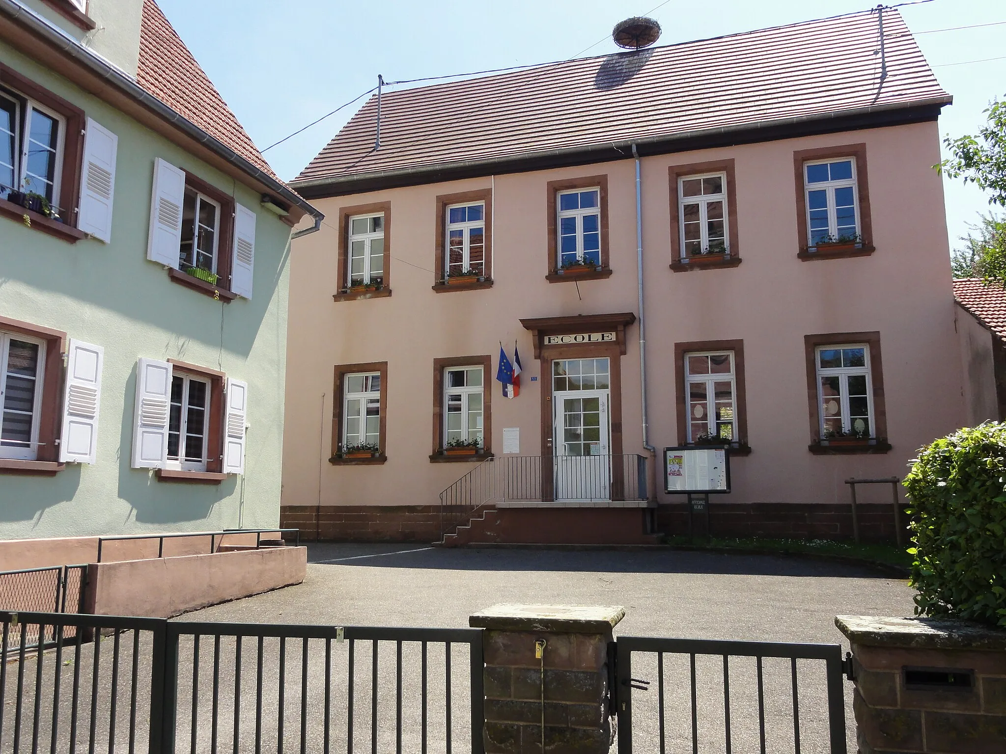 Photo showing: This building is indexed in the base Mérimée, a database of architectural heritage maintained by the French Ministry of Culture, under the reference IA67005456 .