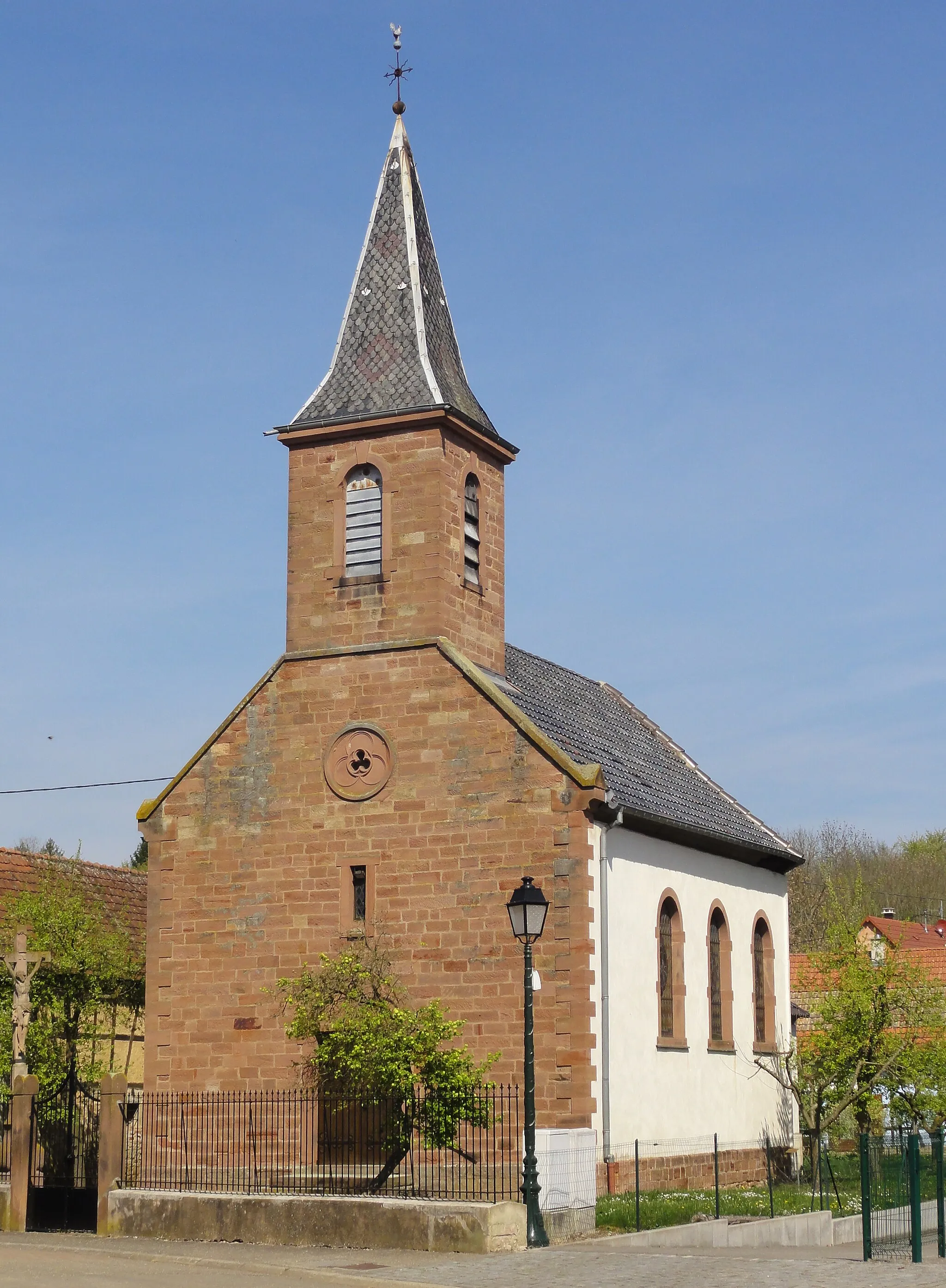 Photo showing: This building is indexed in the base Mérimée, a database of architectural heritage maintained by the French Ministry of Culture, under the reference IA67001013 .