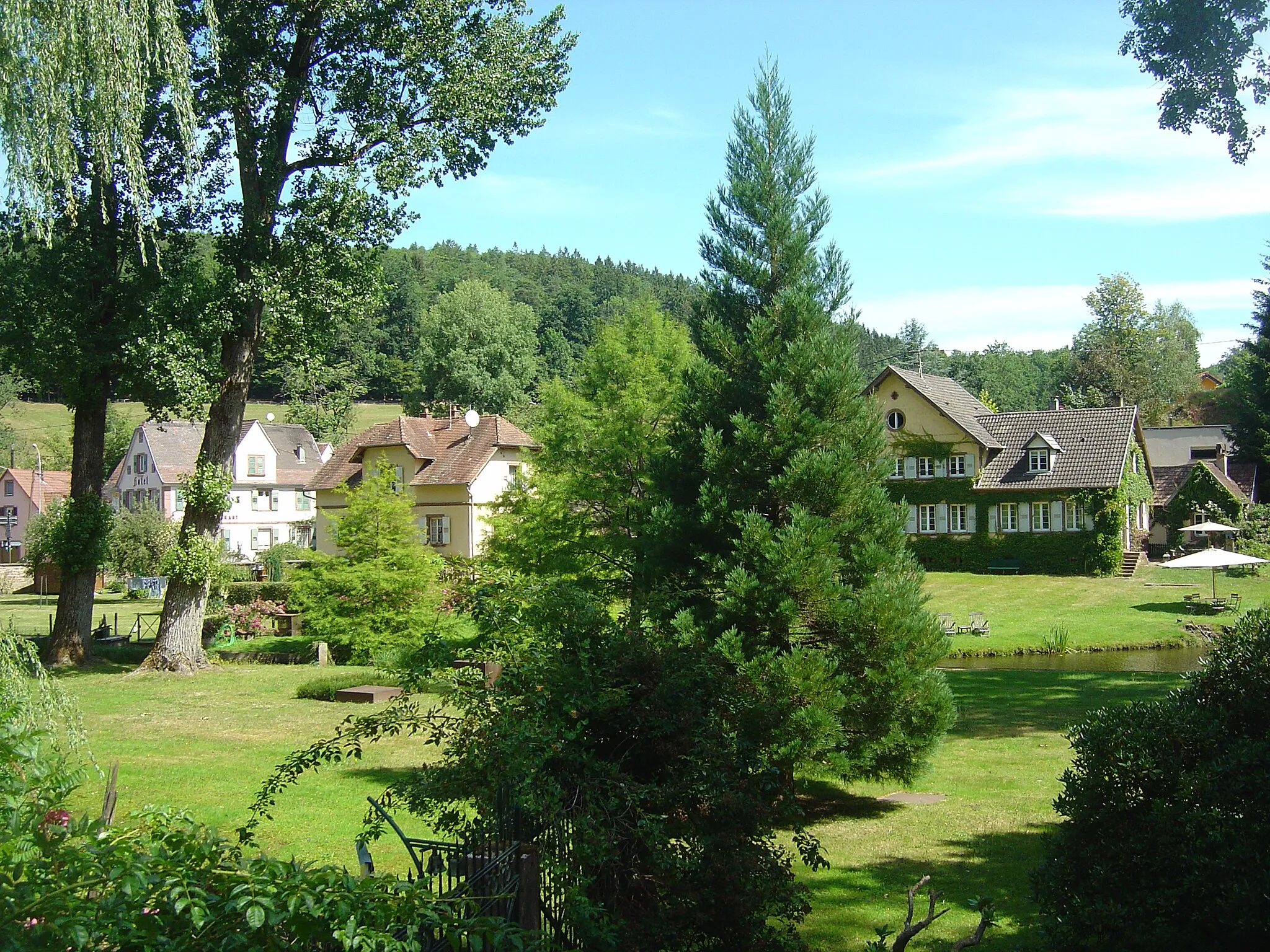 Photo showing: Village de Jaegerthal dans la commune de Windstein.