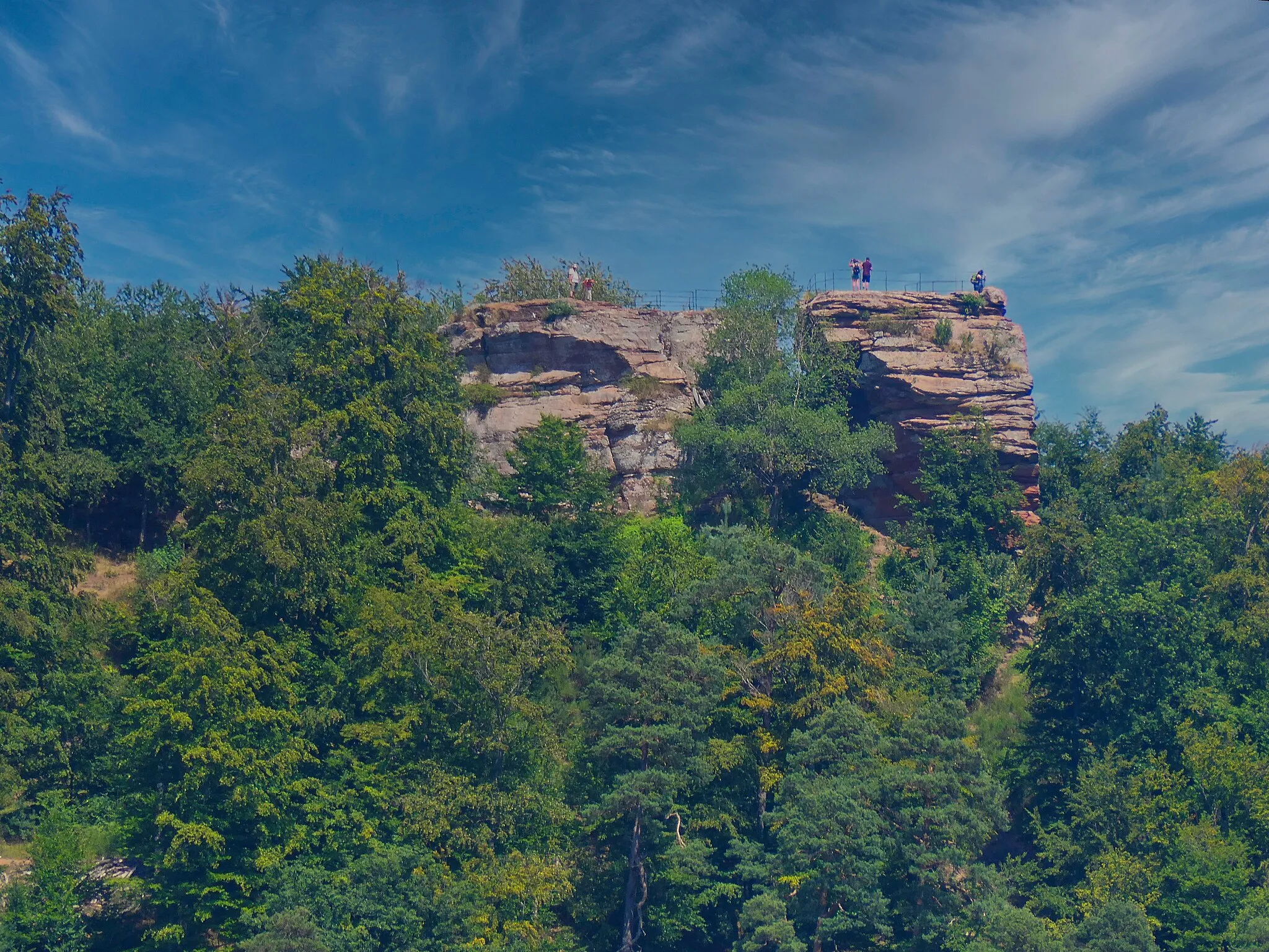 Photo showing: Burgruine Löwenstein (Elsass, Wasgau)