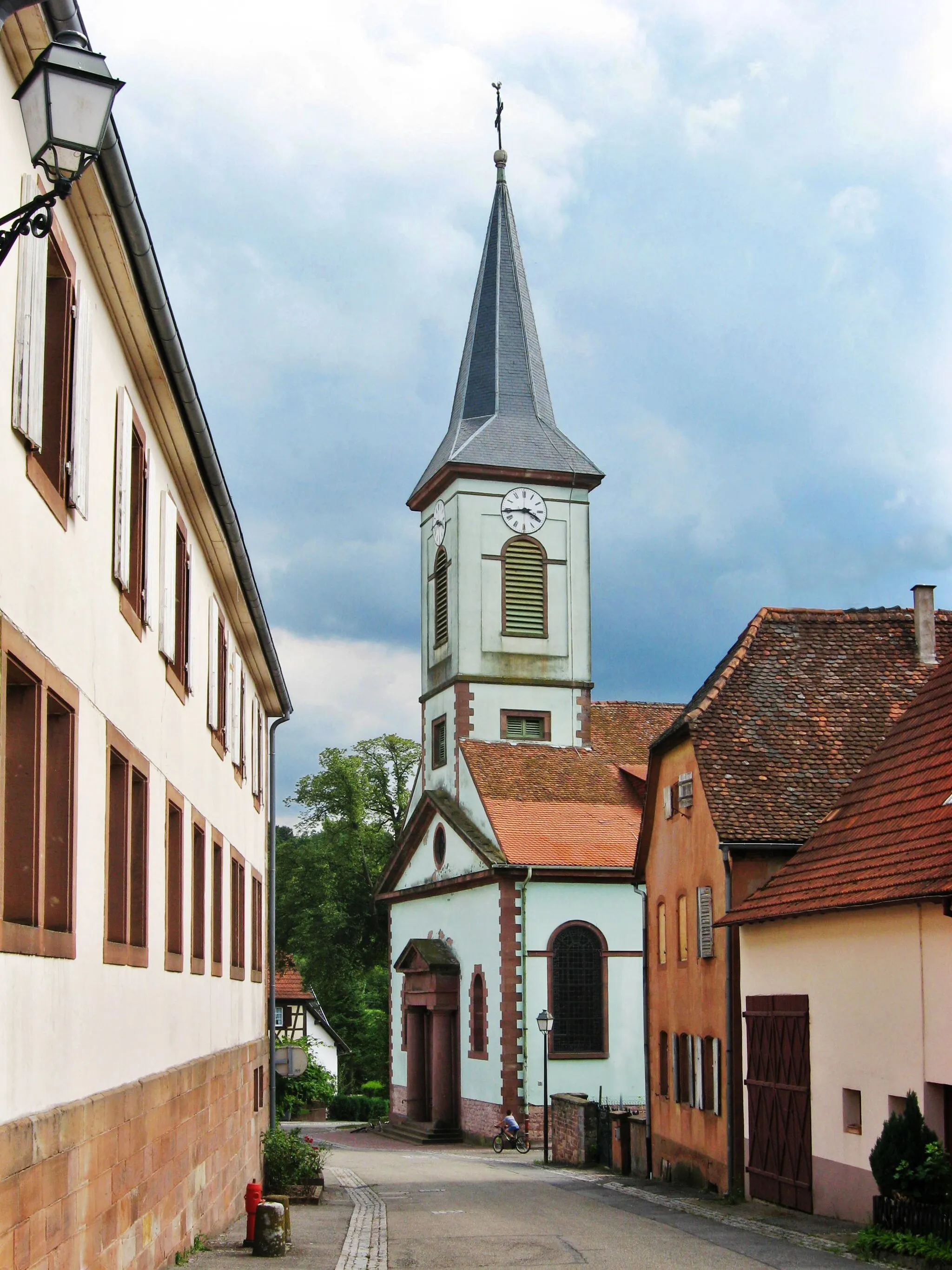 Photo showing: Kirche in Wingen