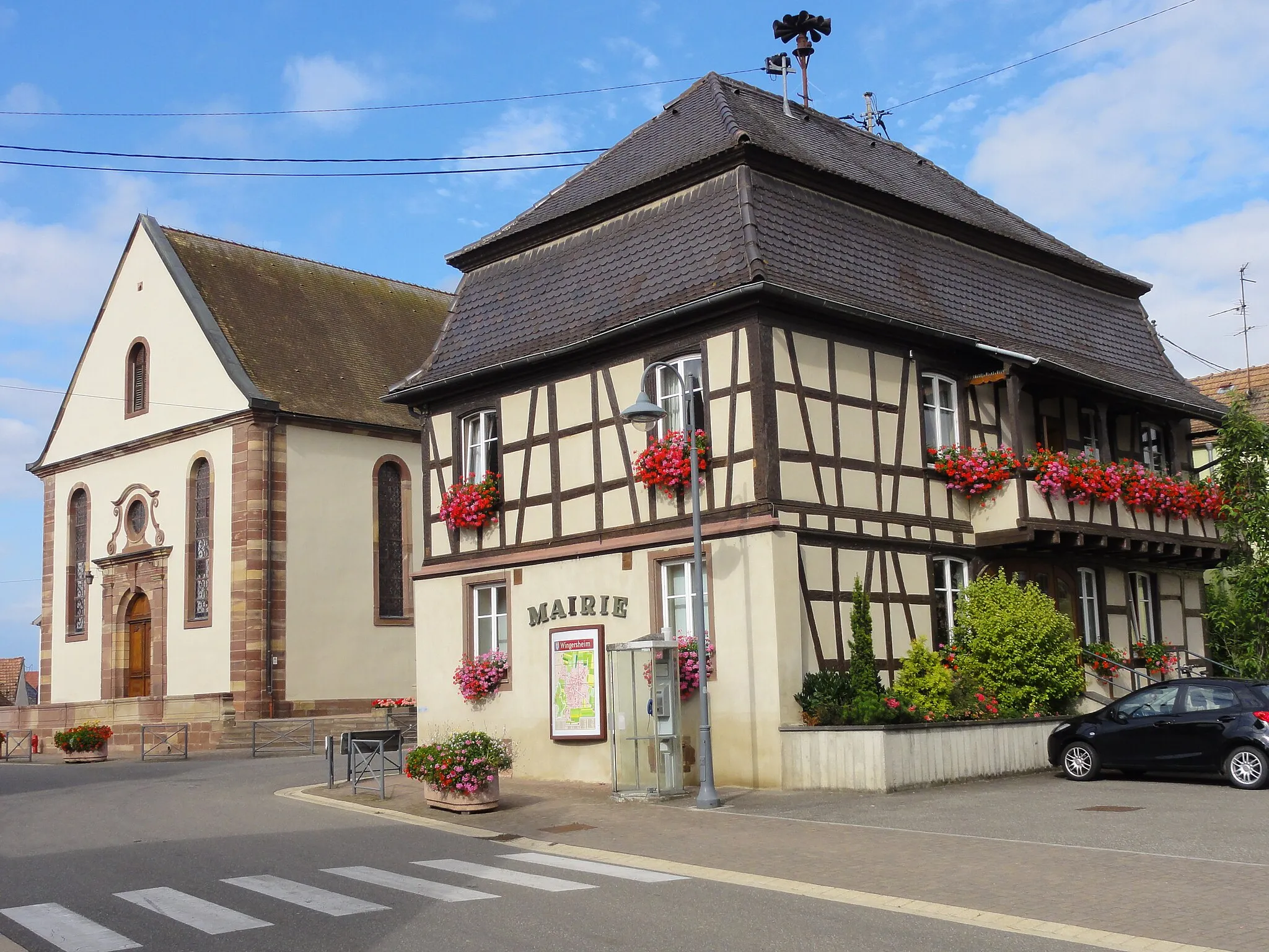 Photo showing: This building is indexed in the base Mérimée, a database of architectural heritage maintained by the French Ministry of Culture, under the reference IA67009259 .