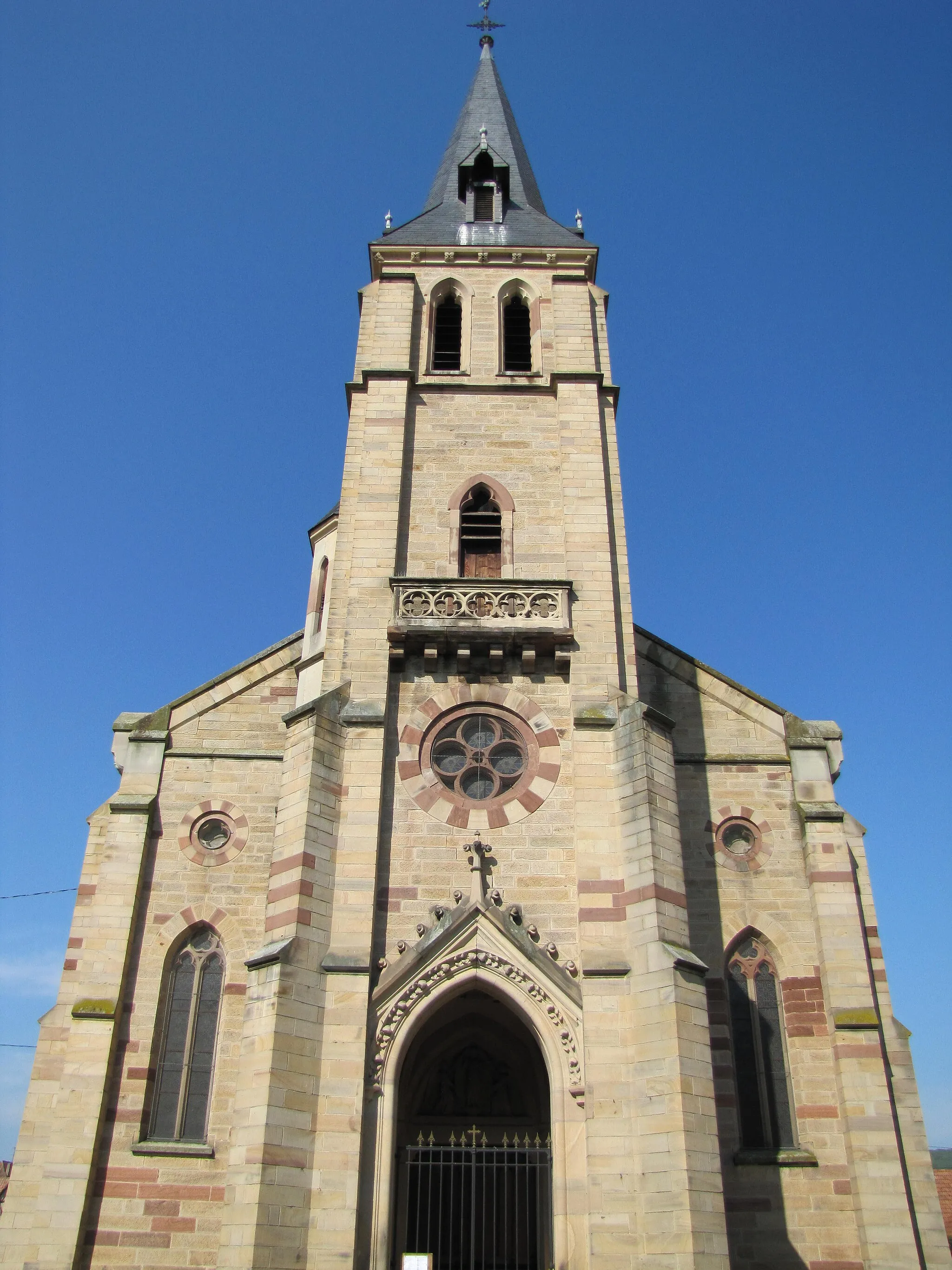 Photo showing: This building is indexed in the base Mérimée, a database of architectural heritage maintained by the French Ministry of Culture, under the reference IA67006259 .