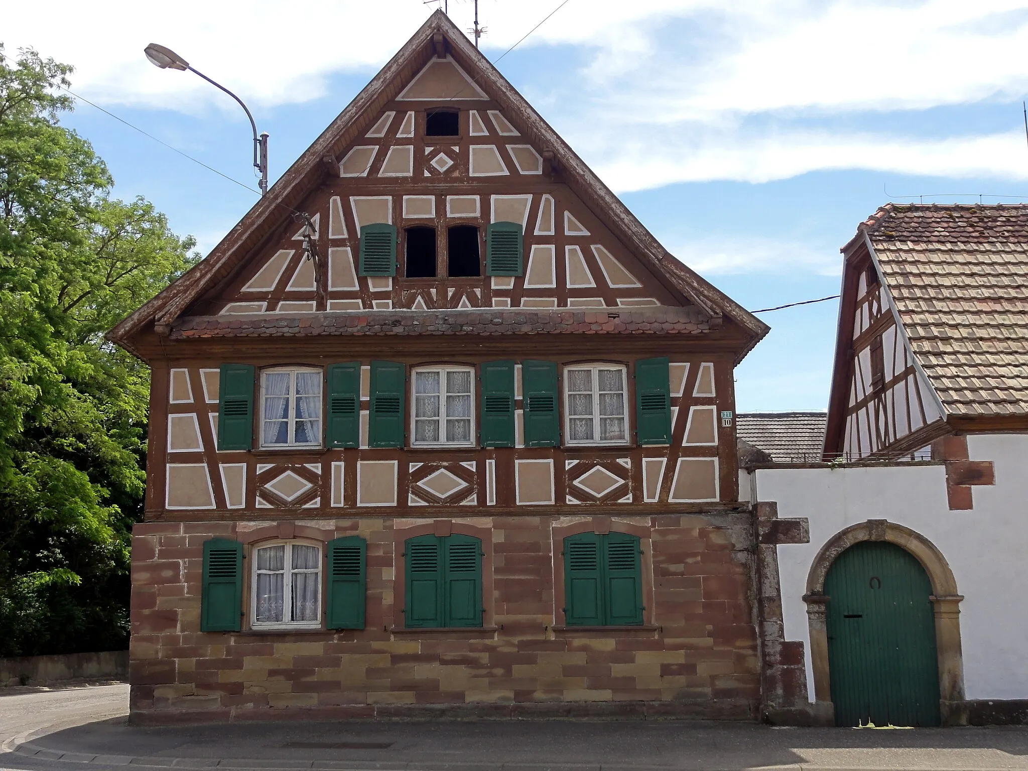 Photo showing: This building is indexed in the base Mérimée, a database of architectural heritage maintained by the French Ministry of Culture, under the reference IA67009088 .