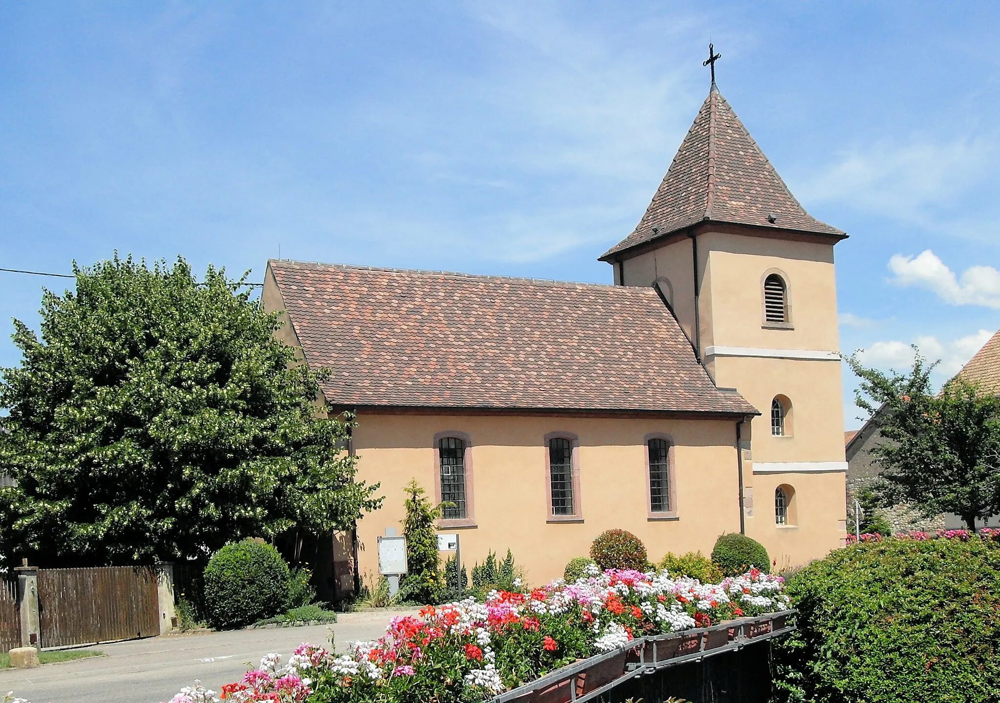 Photo showing: L'église Saint-Pierre et Saint-Paul d'Algolsheim