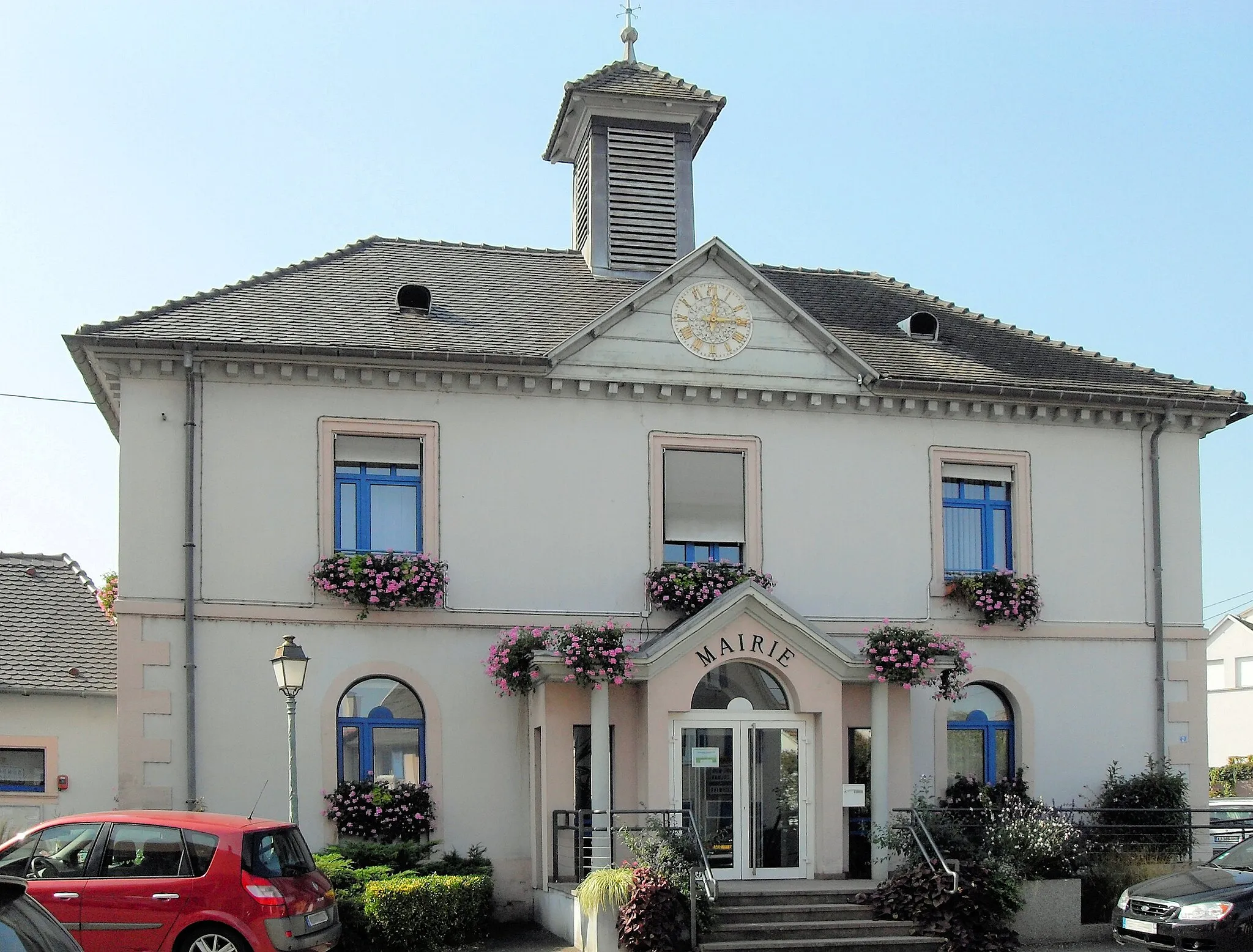 Photo showing: La mairie d'Andolsheim