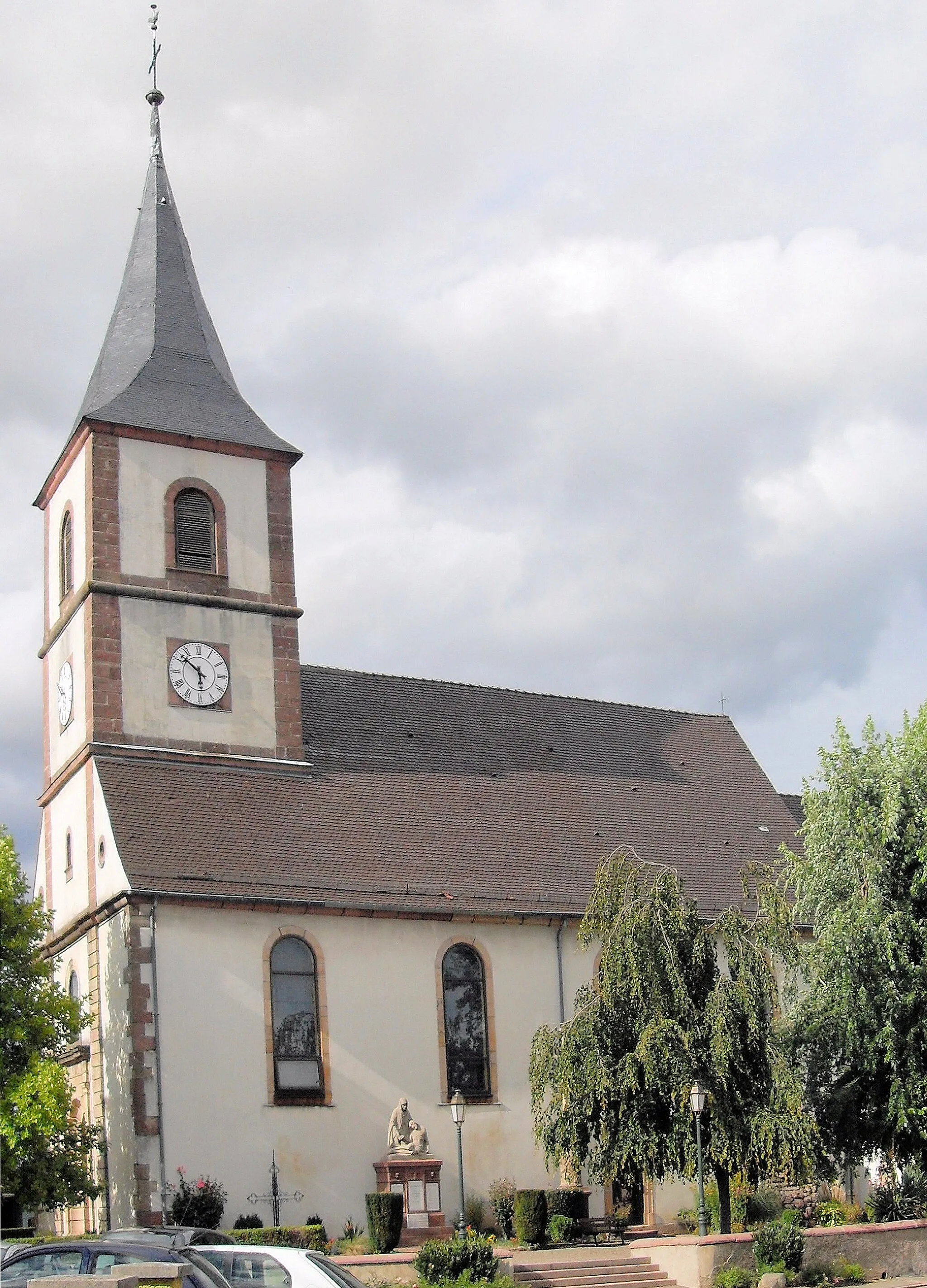Photo showing: Eglise Sainte-Brigitte d’Irlande à Berrwiller