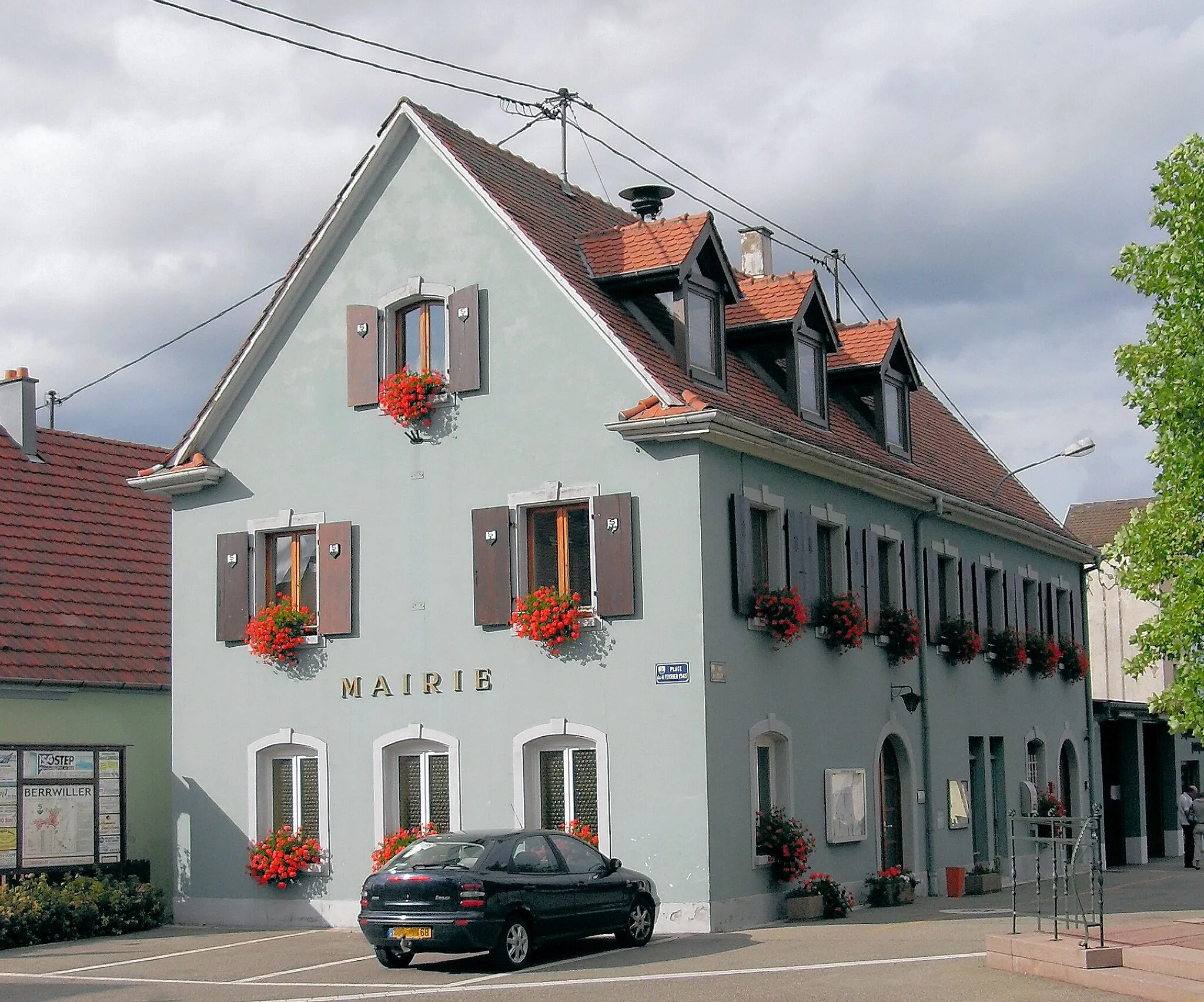 Photo showing: La mairie de Berrwiller