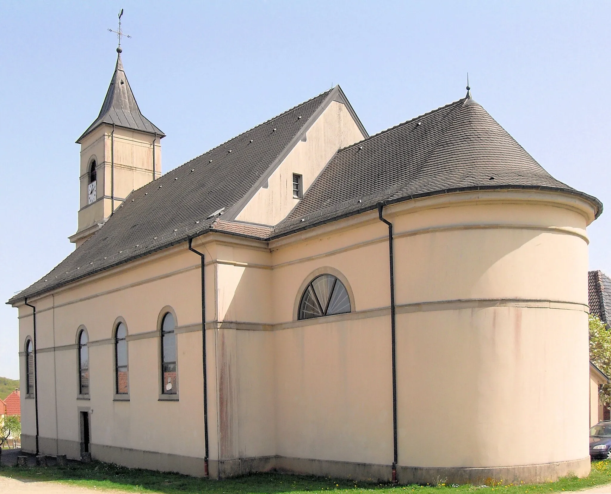 Photo showing: L'église Saint-Aloyse-de-Gonzague à Bréchaumont