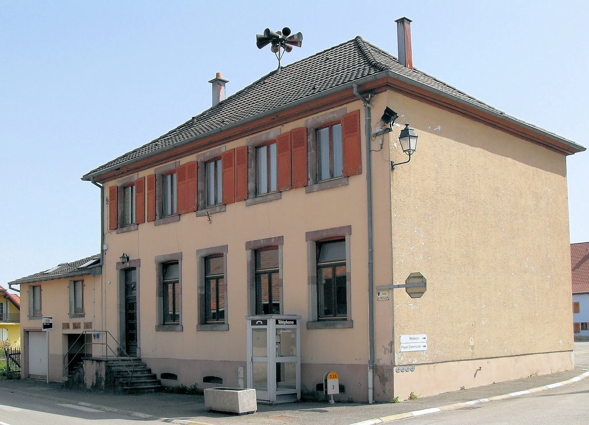 Photo showing: La mairie de Bréchaumont