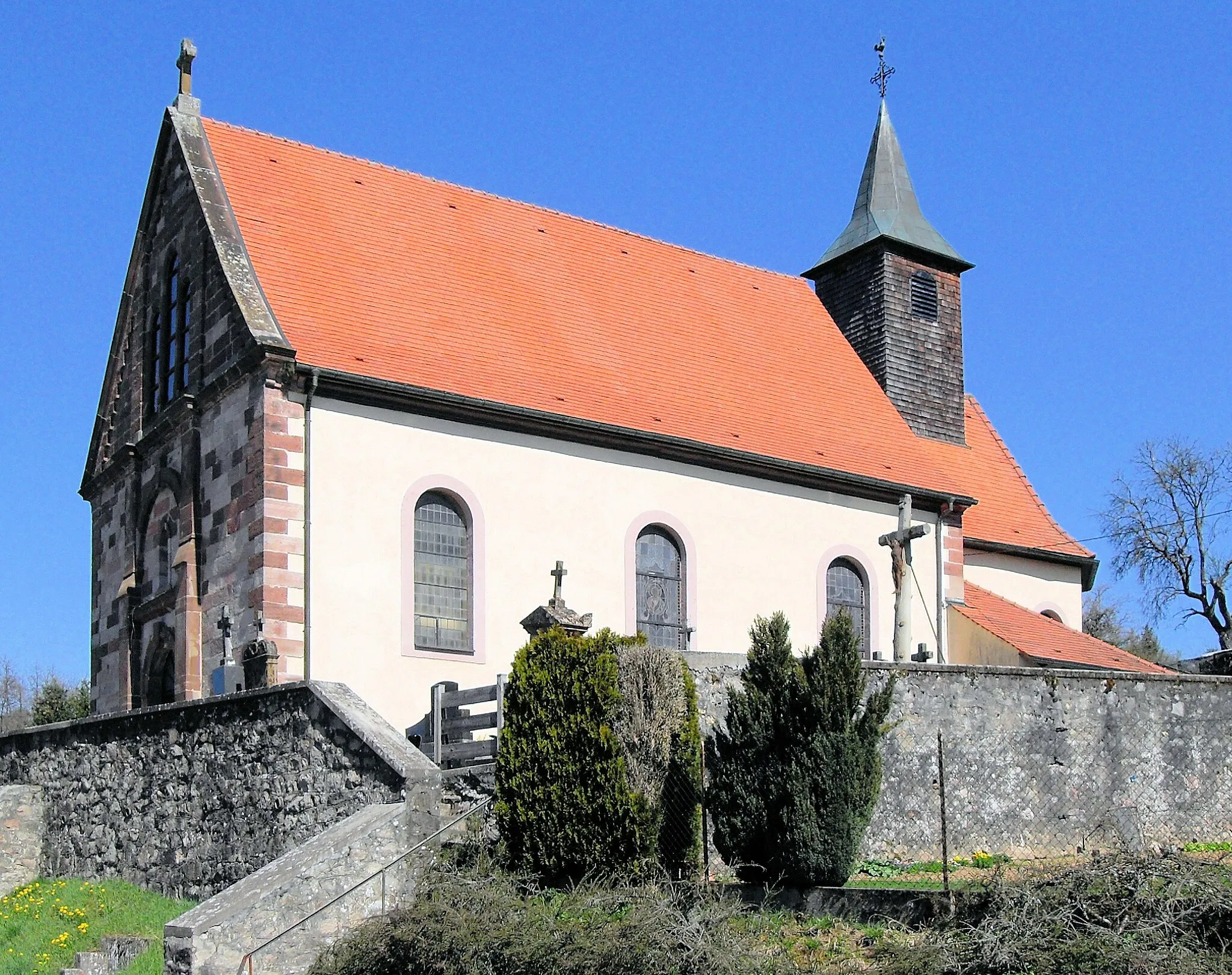 Photo showing: L'église Saint-Remy à Bretten