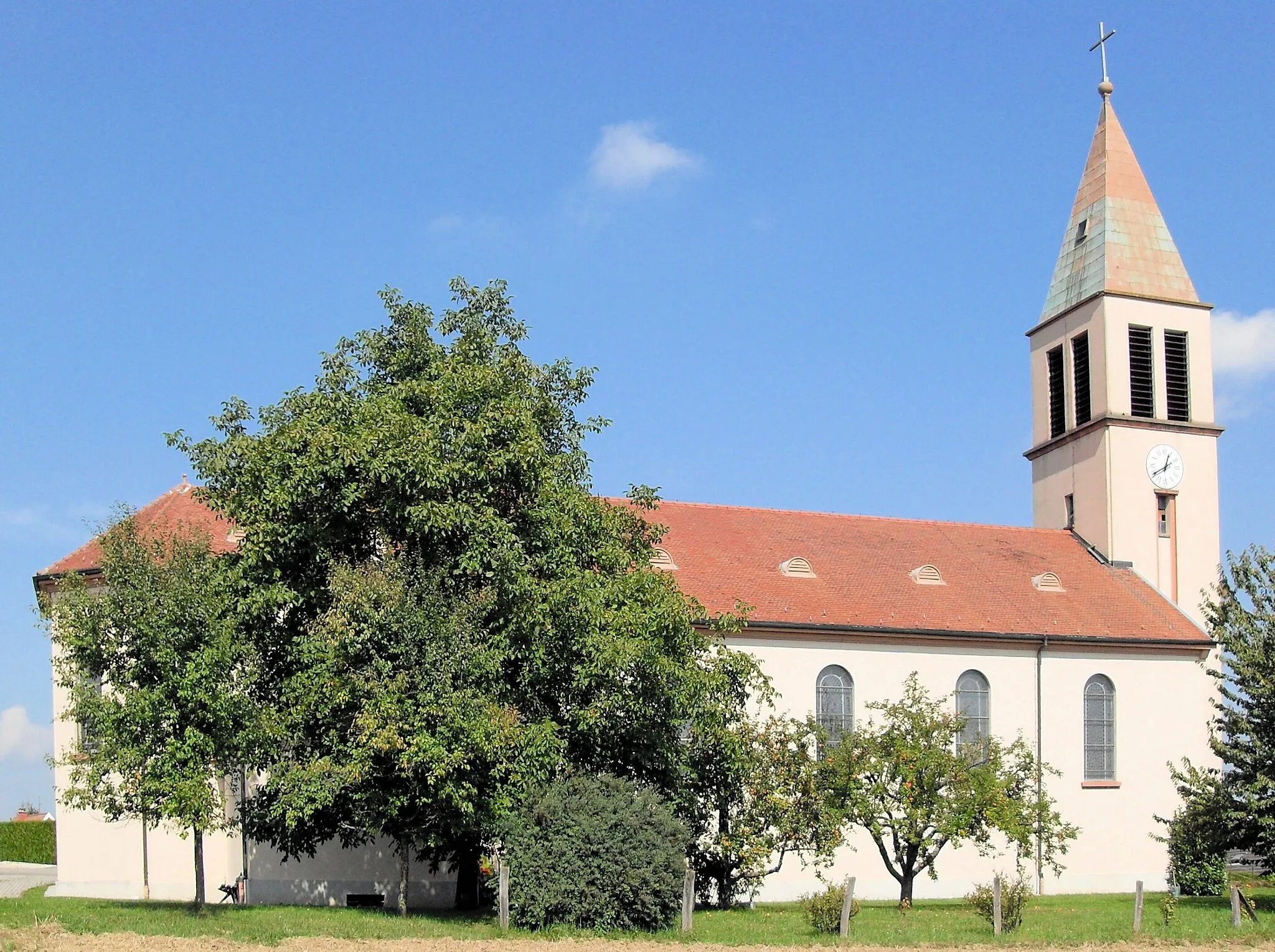 Photo showing: L'église Saint-Martin à Buschwiller