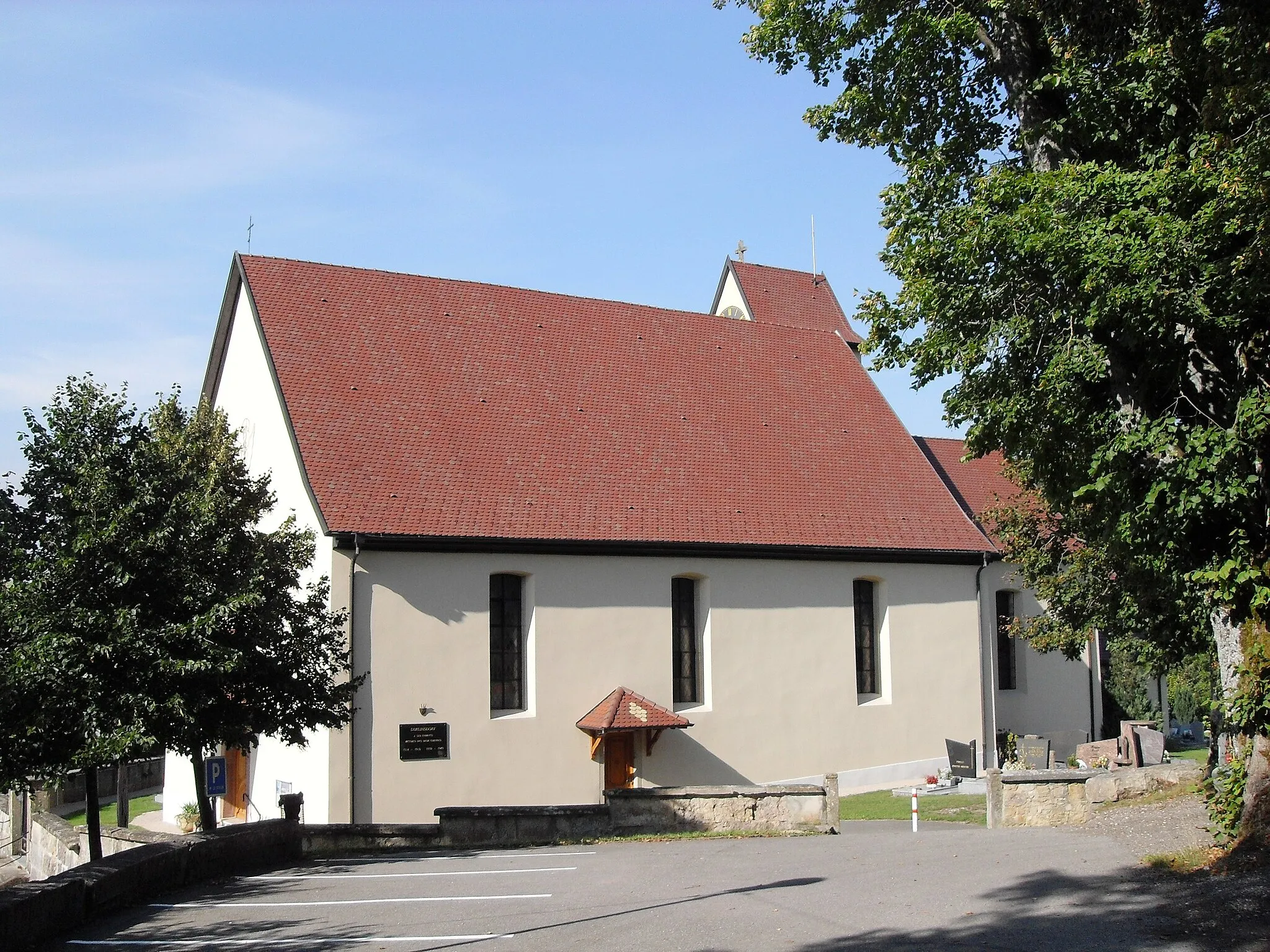 Photo showing: L'église Saint-Pierre à Durlinsdorf, côté sud