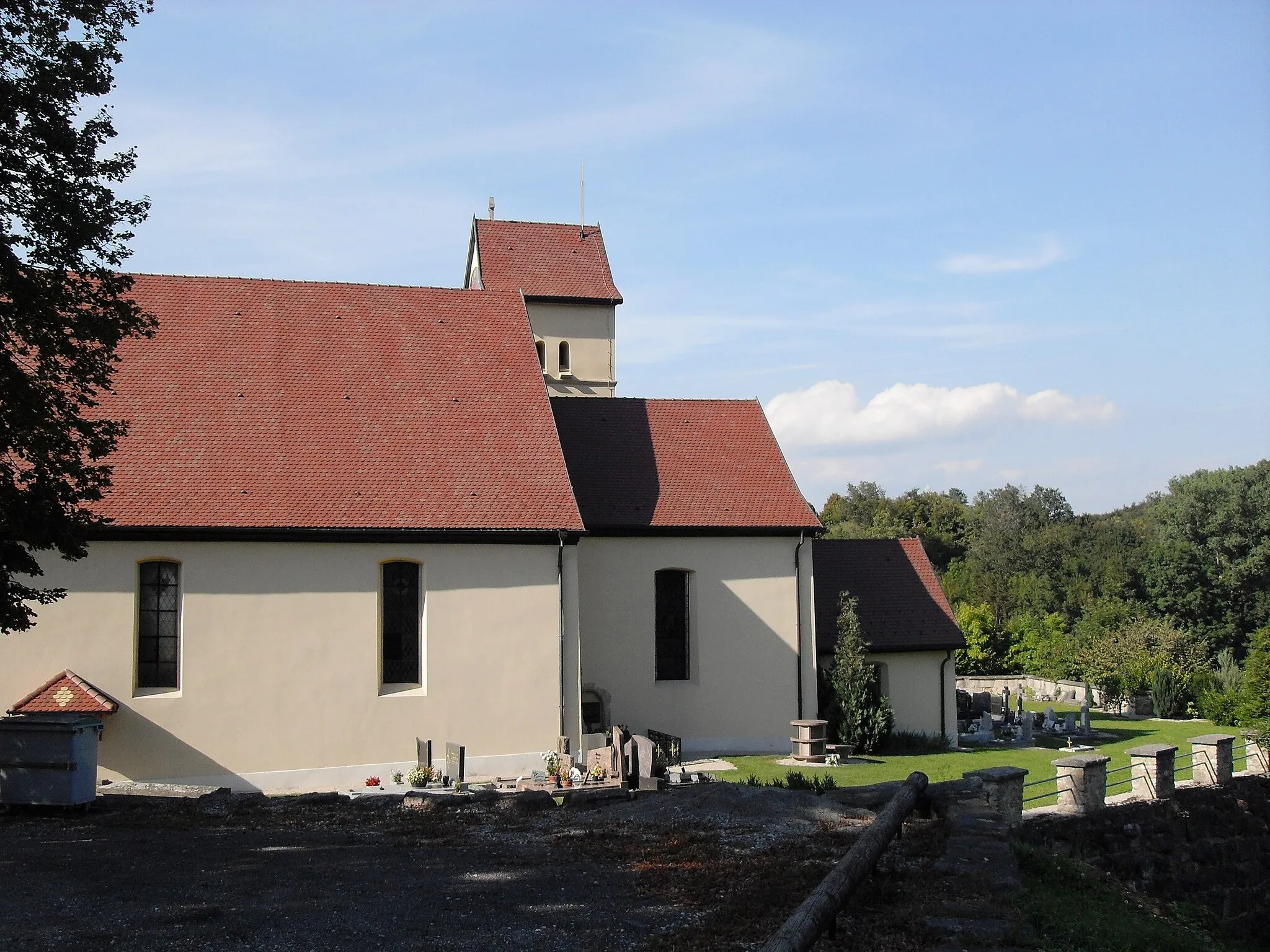 Photo showing: L'église Saint-Pierre à Durlinsdorf, côté sud-est