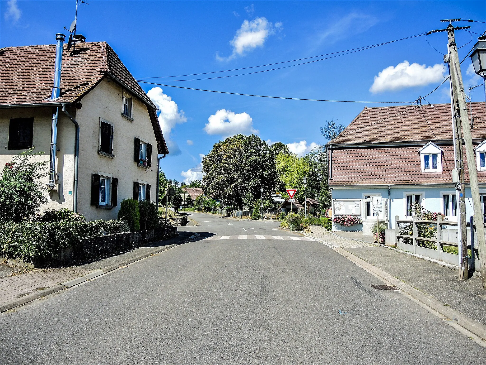 Photo showing: Rue de Retzwiller à Elbach