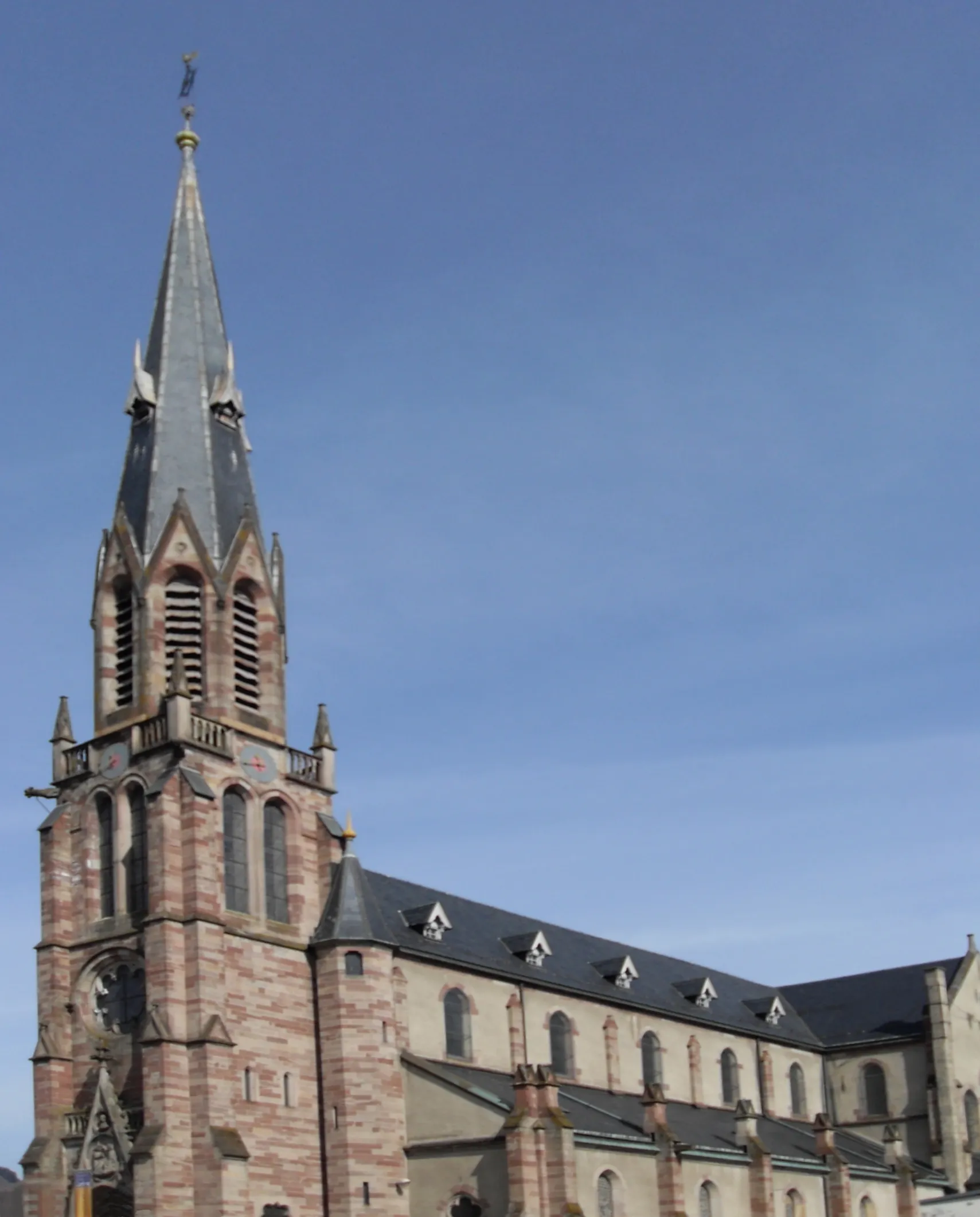 Photo showing: L'église Saint-Antoine à Fellering