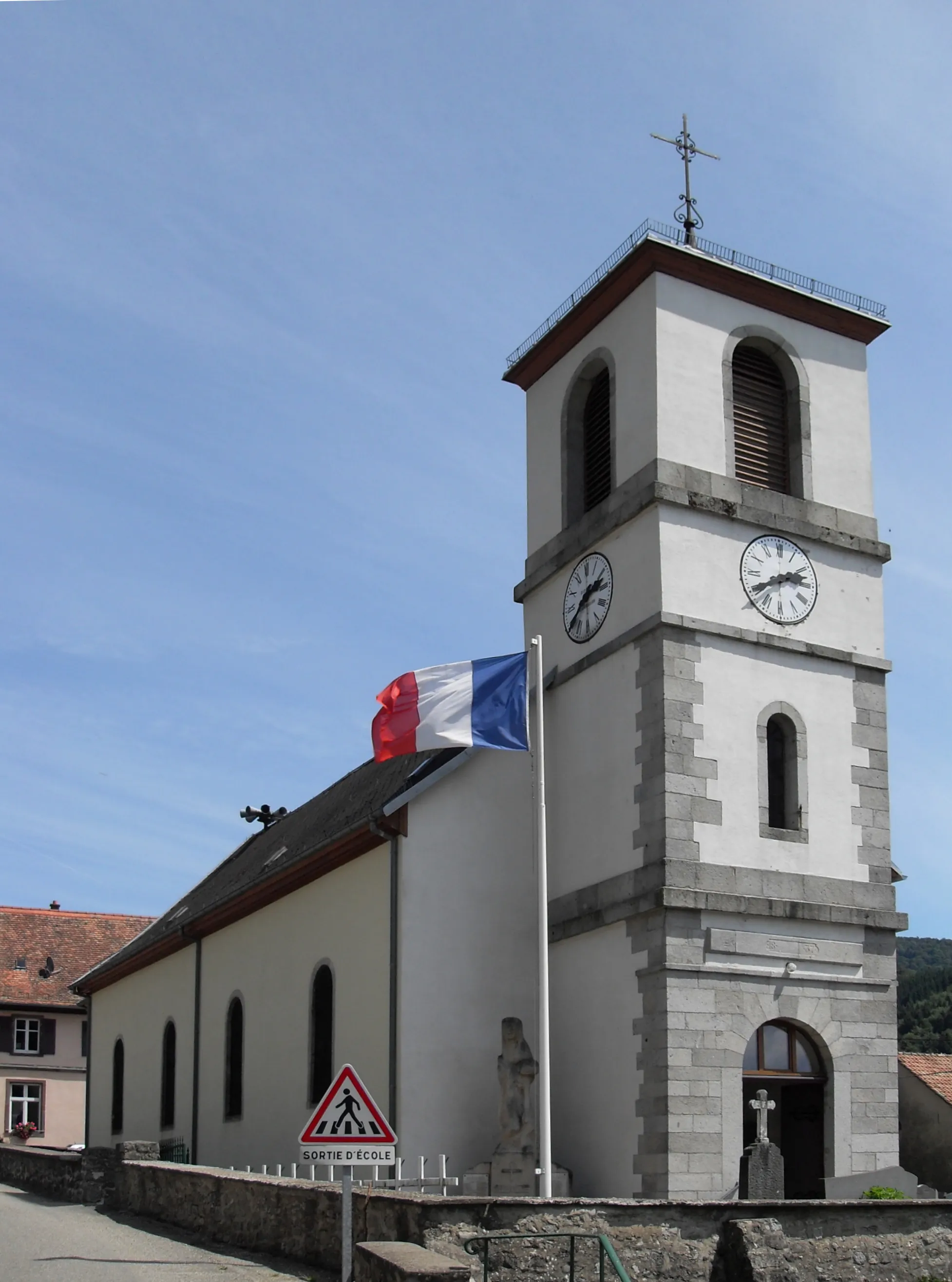 Photo showing: L'église Saint-Laurent à Goldbach-Altenbach