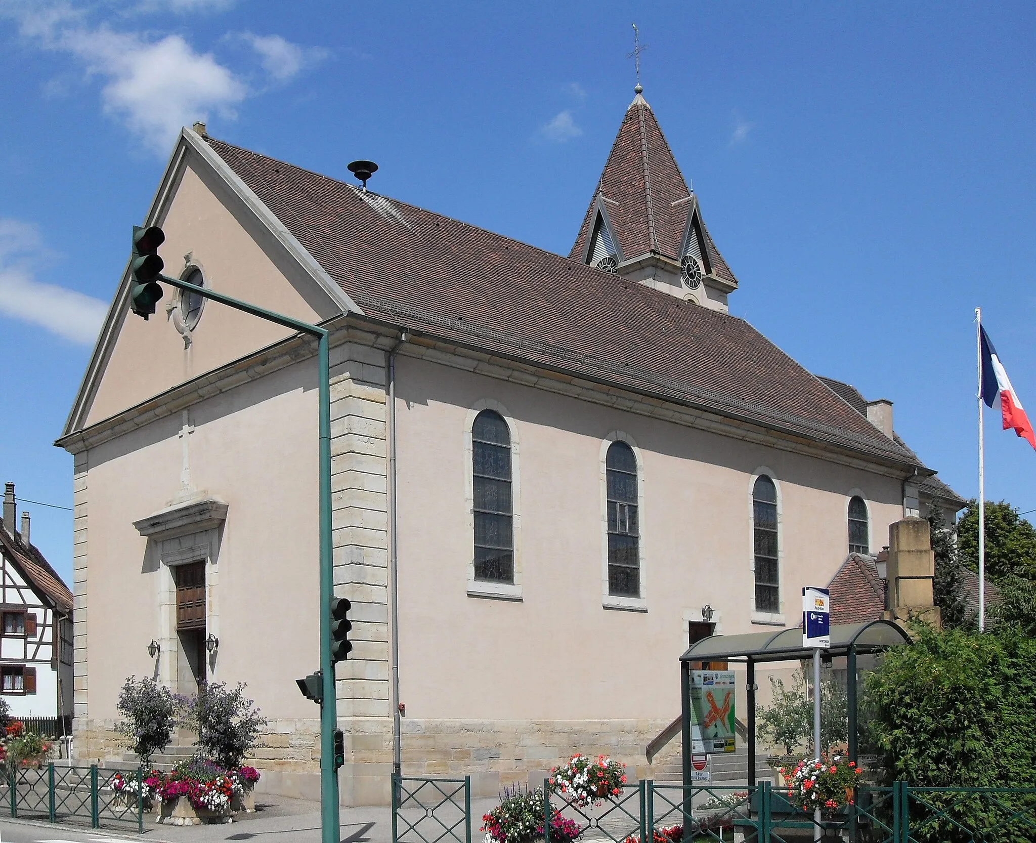 Photo showing: L'église Saint-Martin à Grentzingen, côté sud-ouest