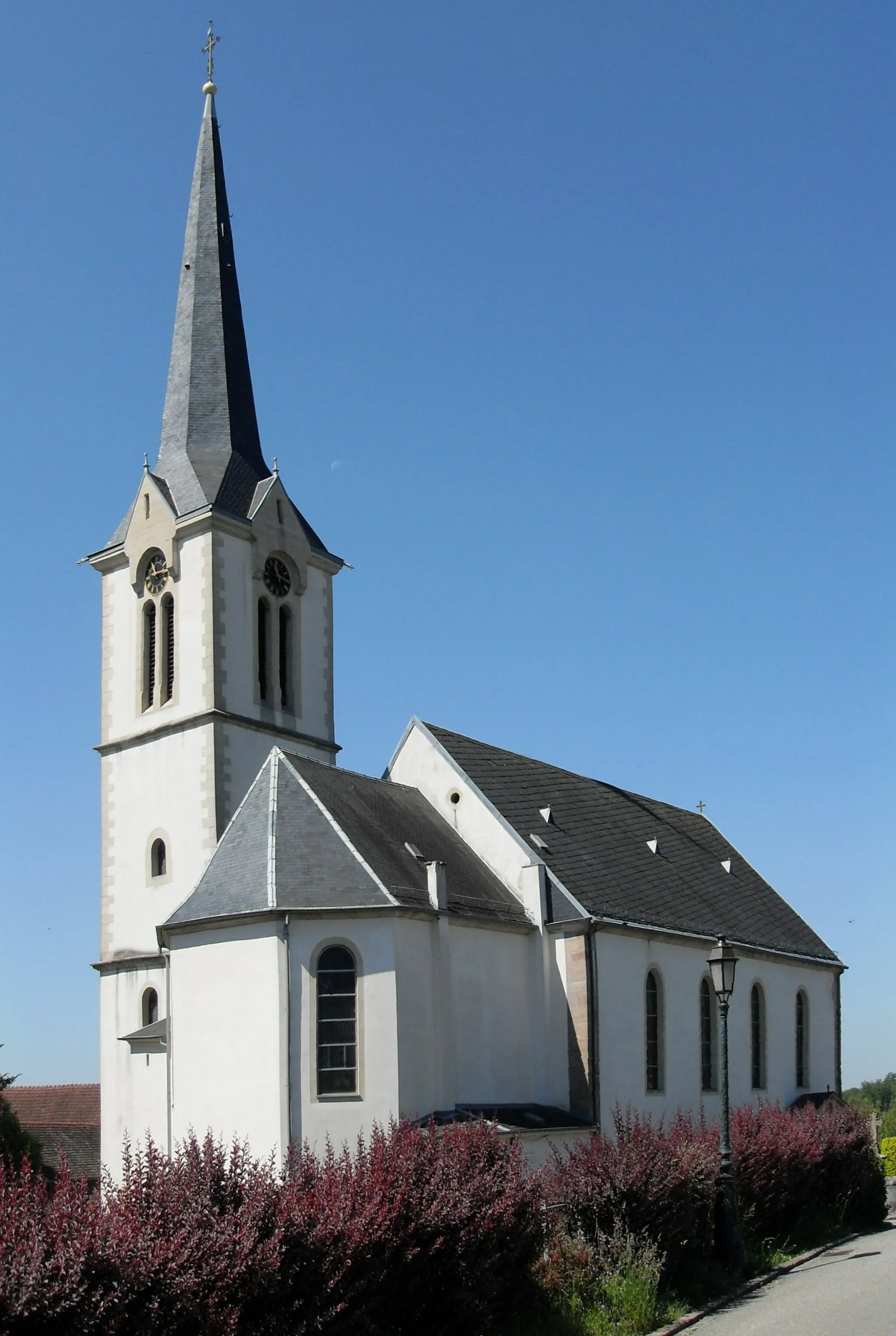 Photo showing: L'église Saint-Projet et Saint-Amarin à Heimsbrunn