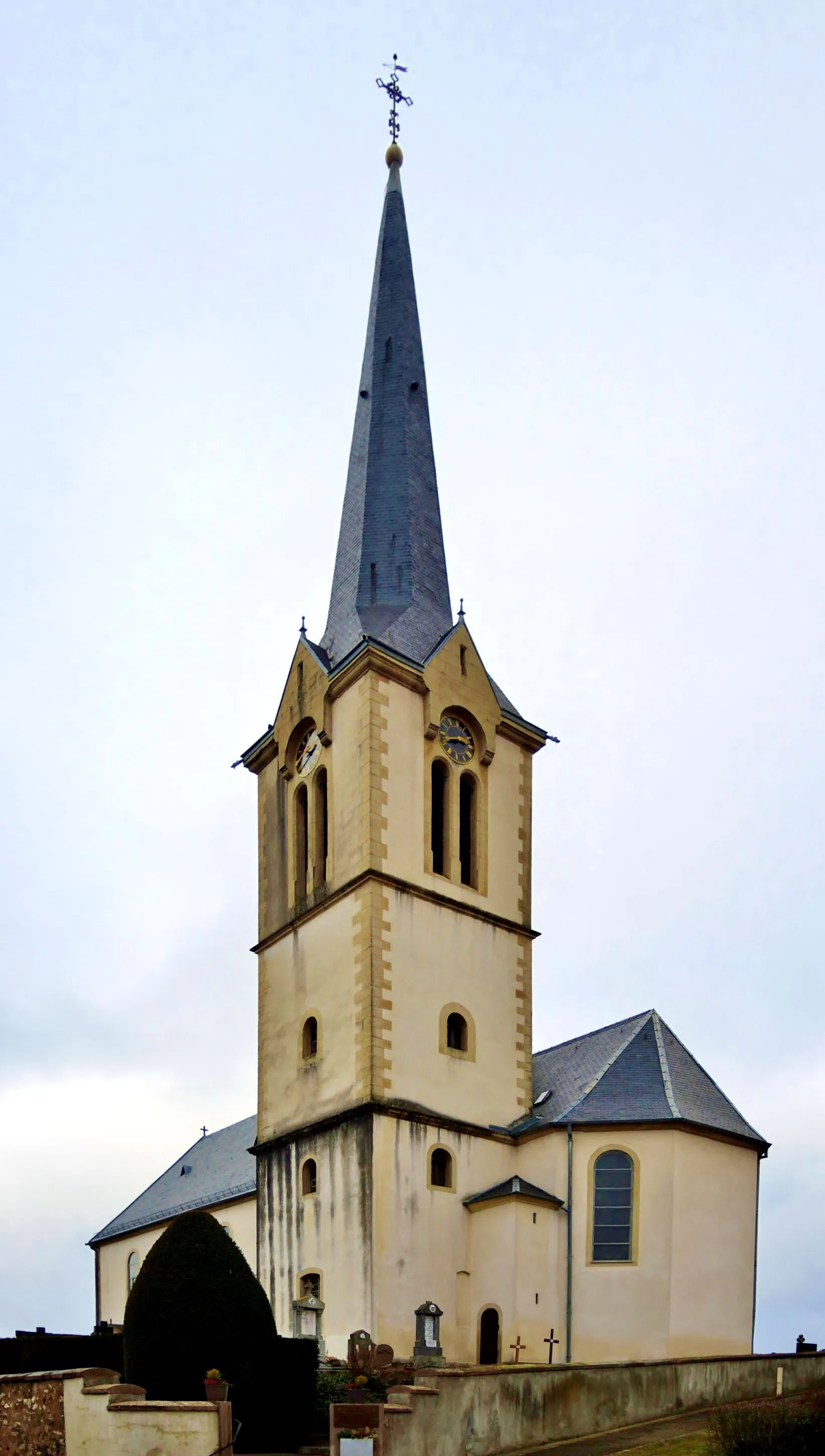Photo showing: Eglise saint Projret et Amarin, du village d'Heimsbrunn, Haut-Rhin. France