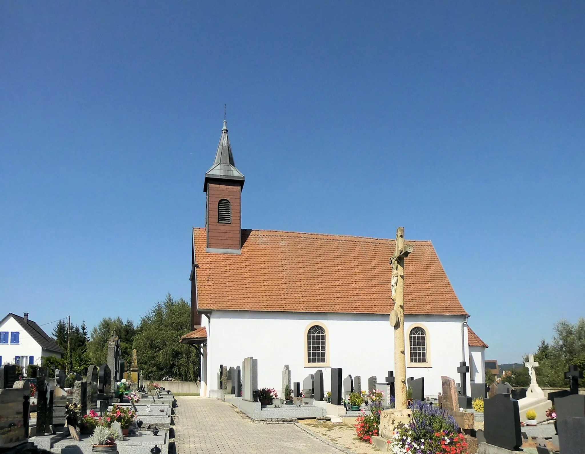 Photo showing: La chapelle Sainte-Odile d'Heimersdorf